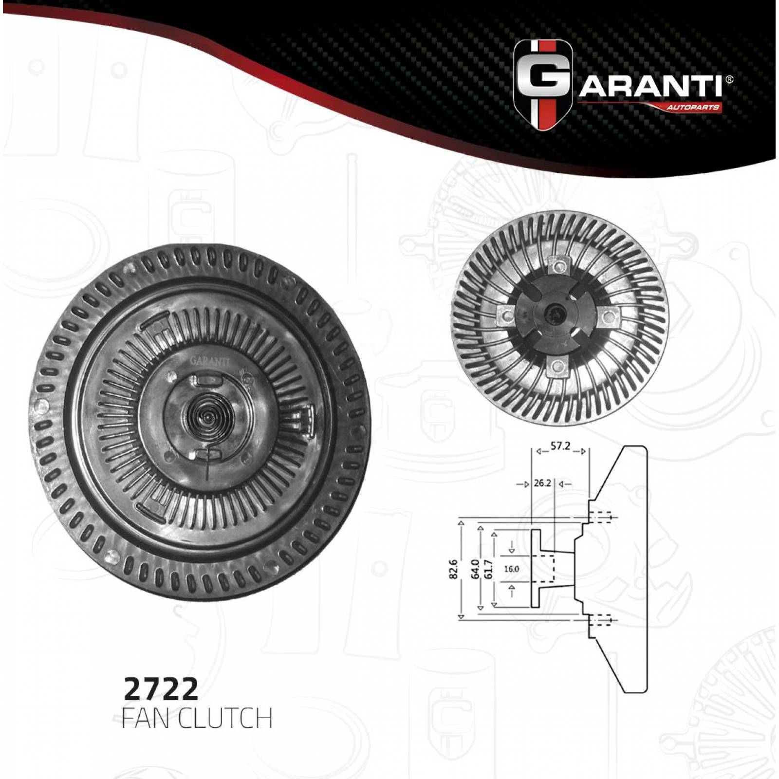 Kit Clutch Para Chevrolet S10_Blazer 1987 1988 (Garanti)