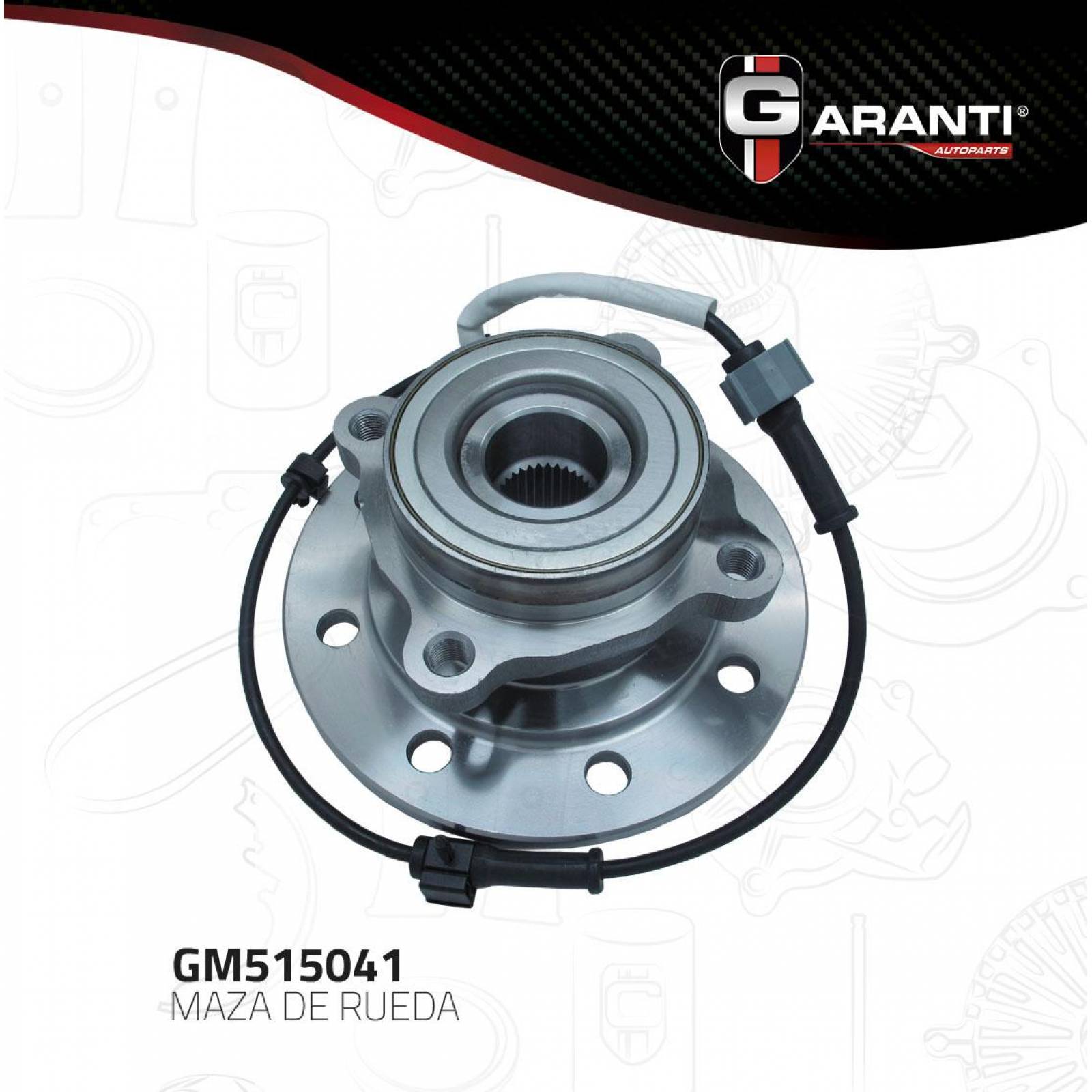 Maza Rueda Para Gmc K3500 1996 - 2000 (Garanti) 
