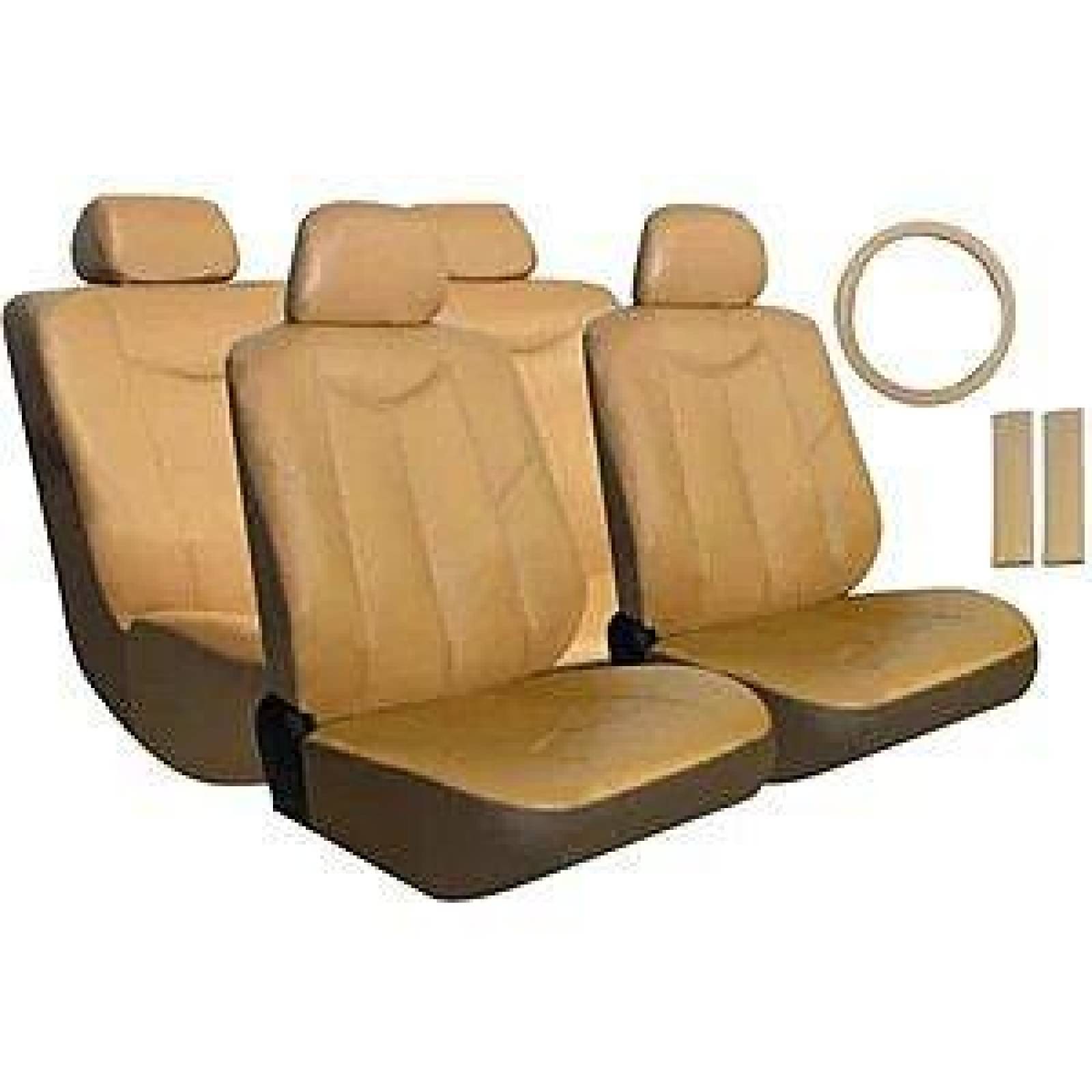 13 Pza´s Cubreasientos Piel Para Nissan Altima Gxe 1998 - 2001 (XCar)