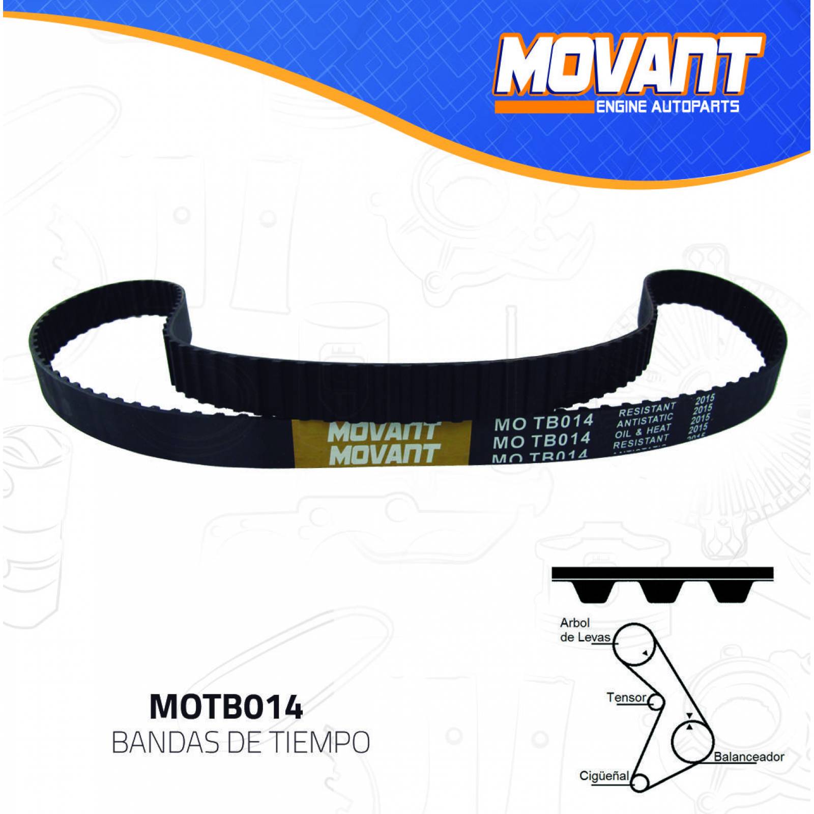 Banda Tiempo Para Mercury Marquis 1983 - 1986 (MOVANT) 