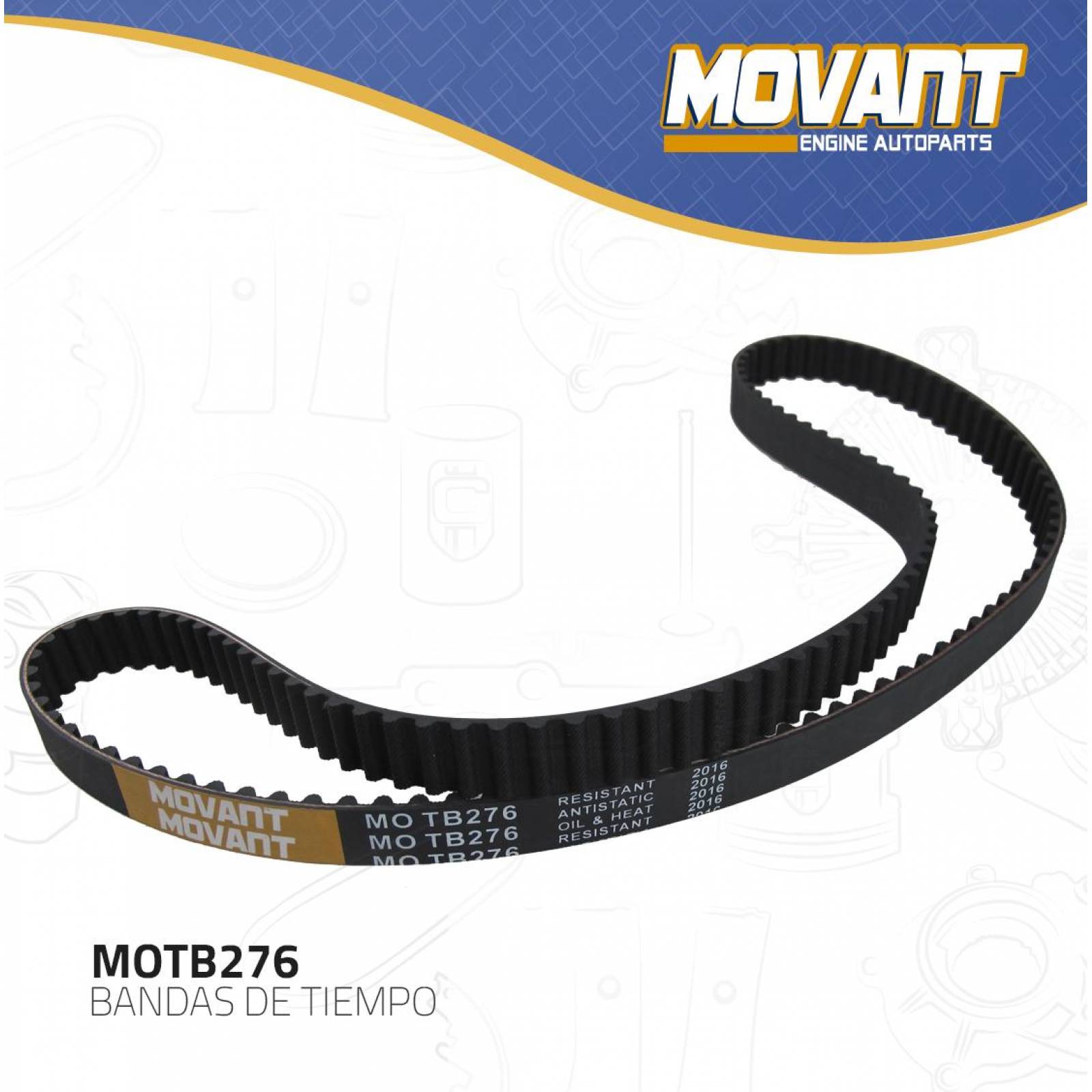 Banda Tiempo Para Mazda B2300 1995 - 1997 (MOVANT) 
