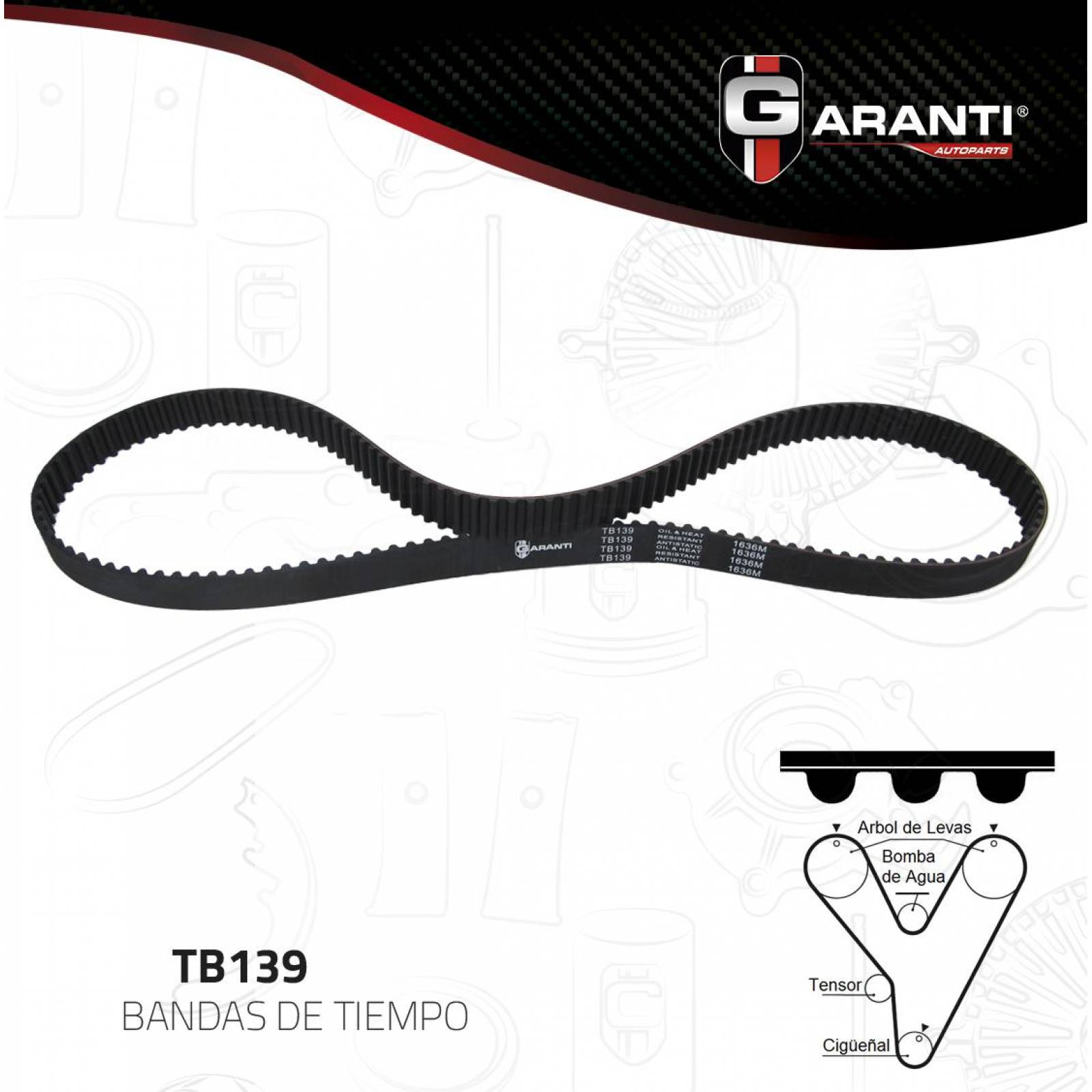 Banda Tiempo Para Dodge Stealth 1993 - 1996 (Garanti) 