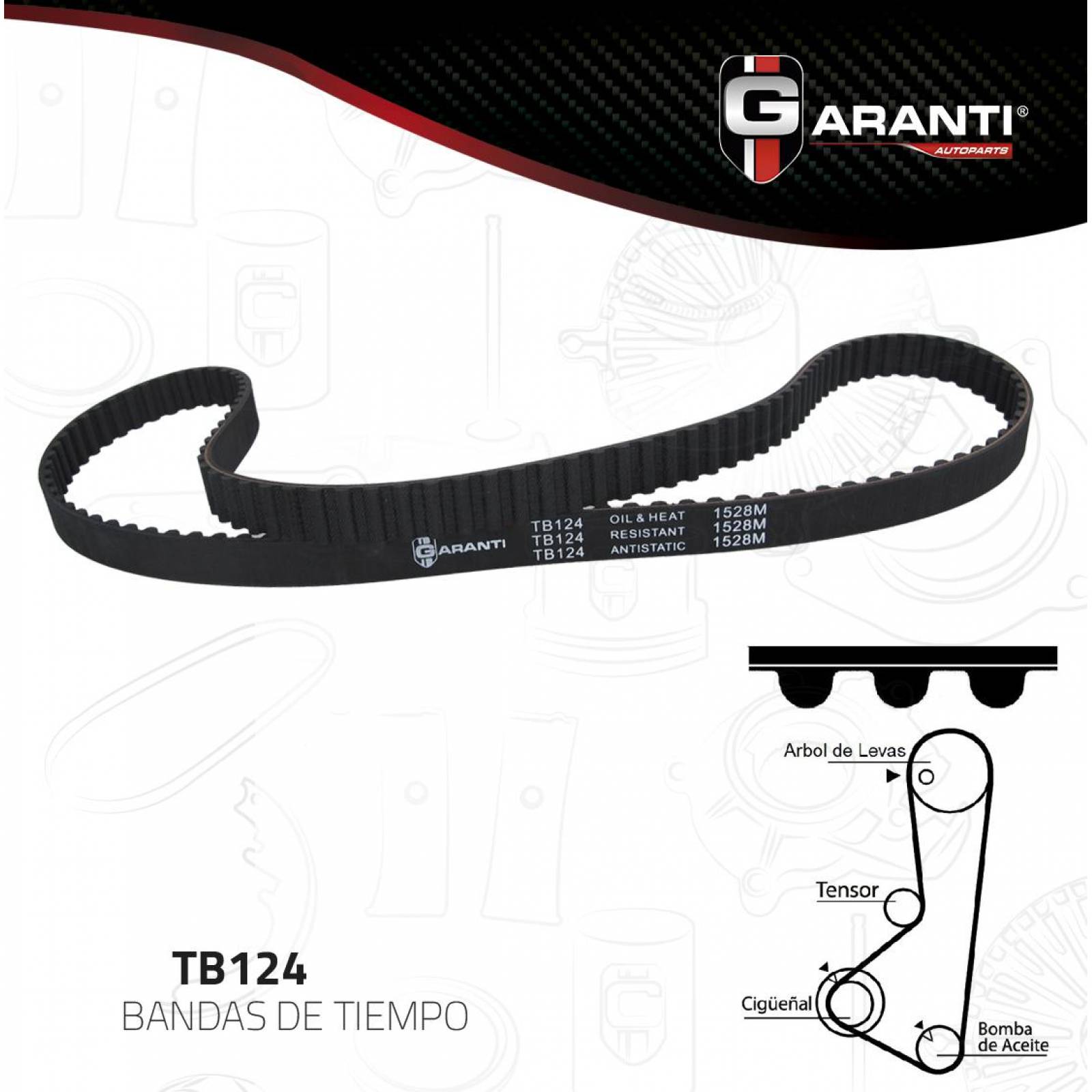 Banda Tiempo Para Hyundai Sonata 1989 - 1991 (Garanti) 