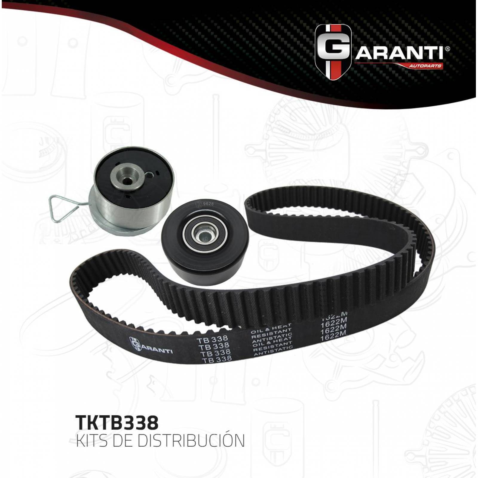 Kit Distribucion Para Chevrolet Trax 2012 - 2020 (GARANTI) 