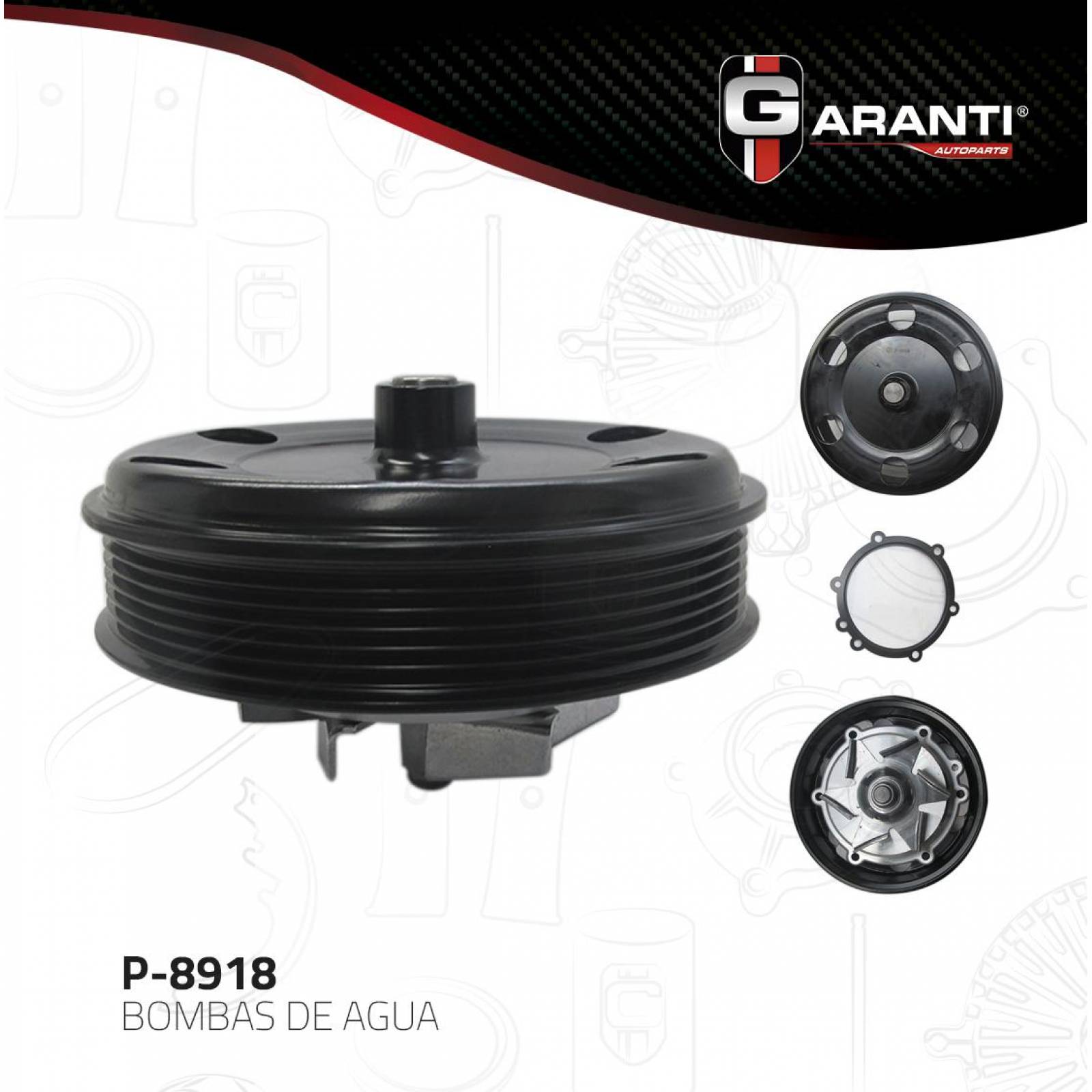 Bomba De Agua Para Cadillac Cts 2016 - 2019 (Garanti) 