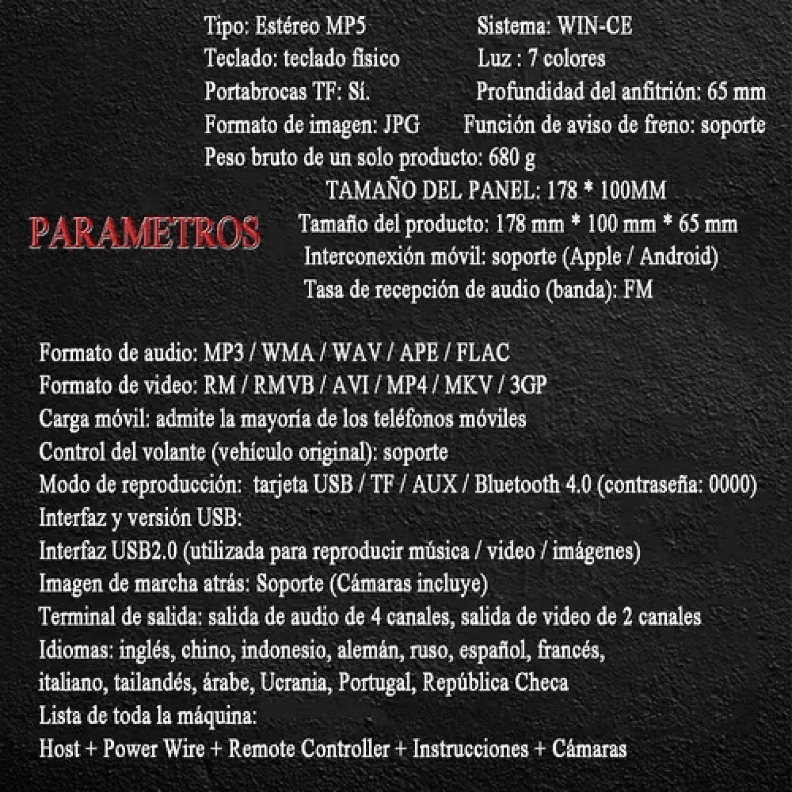 Estereo Pantalla Touch Para Seat Toledo 1973 - 2020 (Reakosound) 