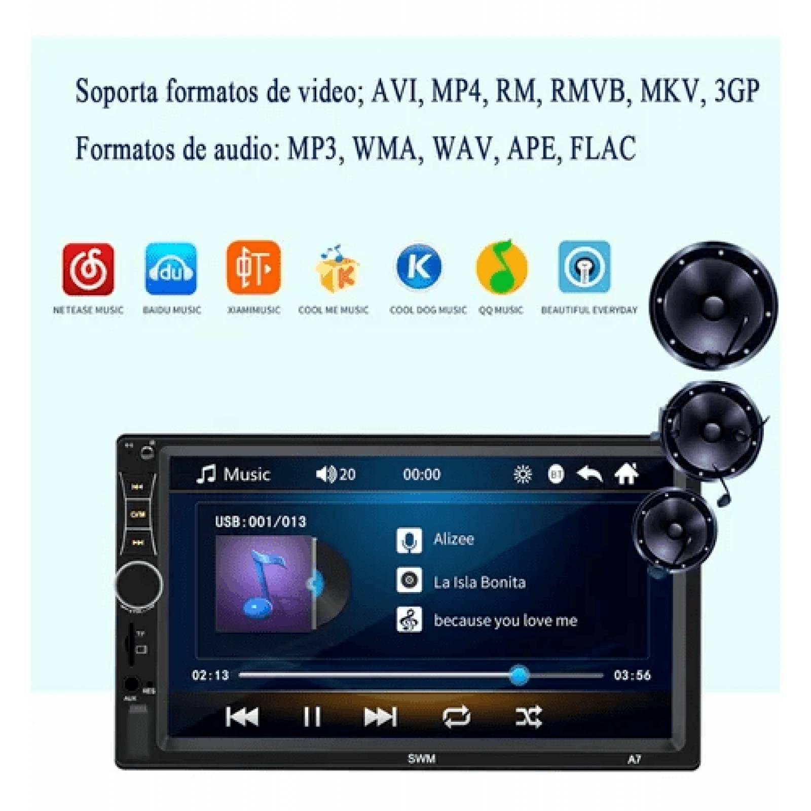 Estereo Pantalla Touch Para Chevrolet Acadia 2007 - 2015 (Reakosound)