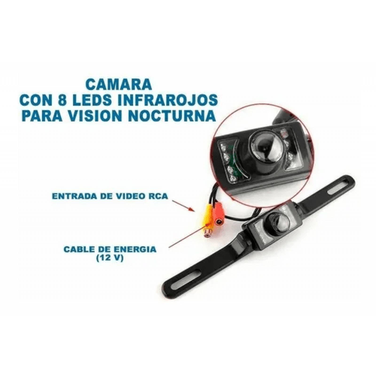 Camara Reversa Para Fiat Mobi 2007 - 2018 (124 Spider)