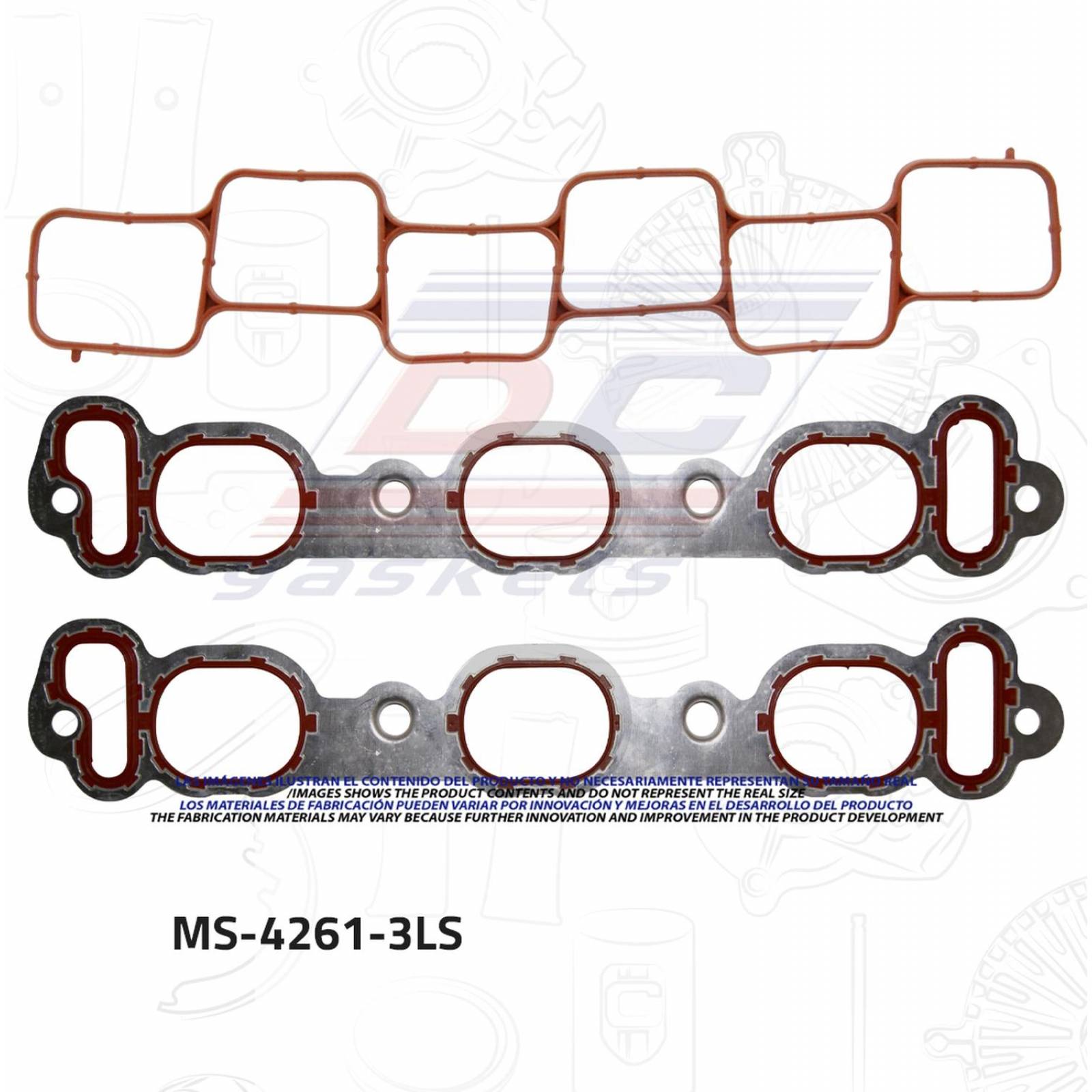 Empaque Multiple Admision Para Chrysler Sebring 2007 - 2010 (Dc Gaskets)