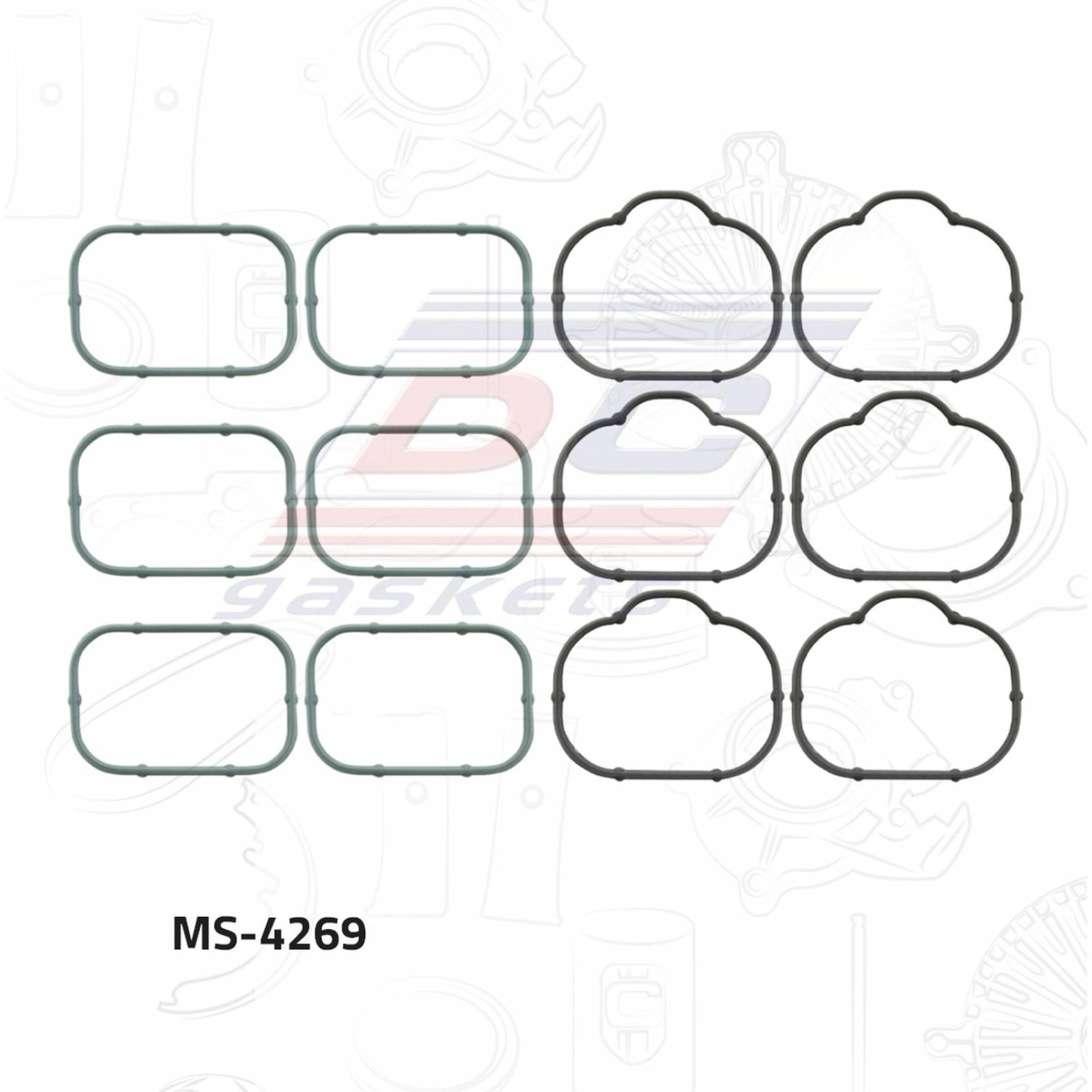 Empaque Multiple Admision Para Dodge Grand Caravan 2011 - 2017 (Dc Gaskets) 