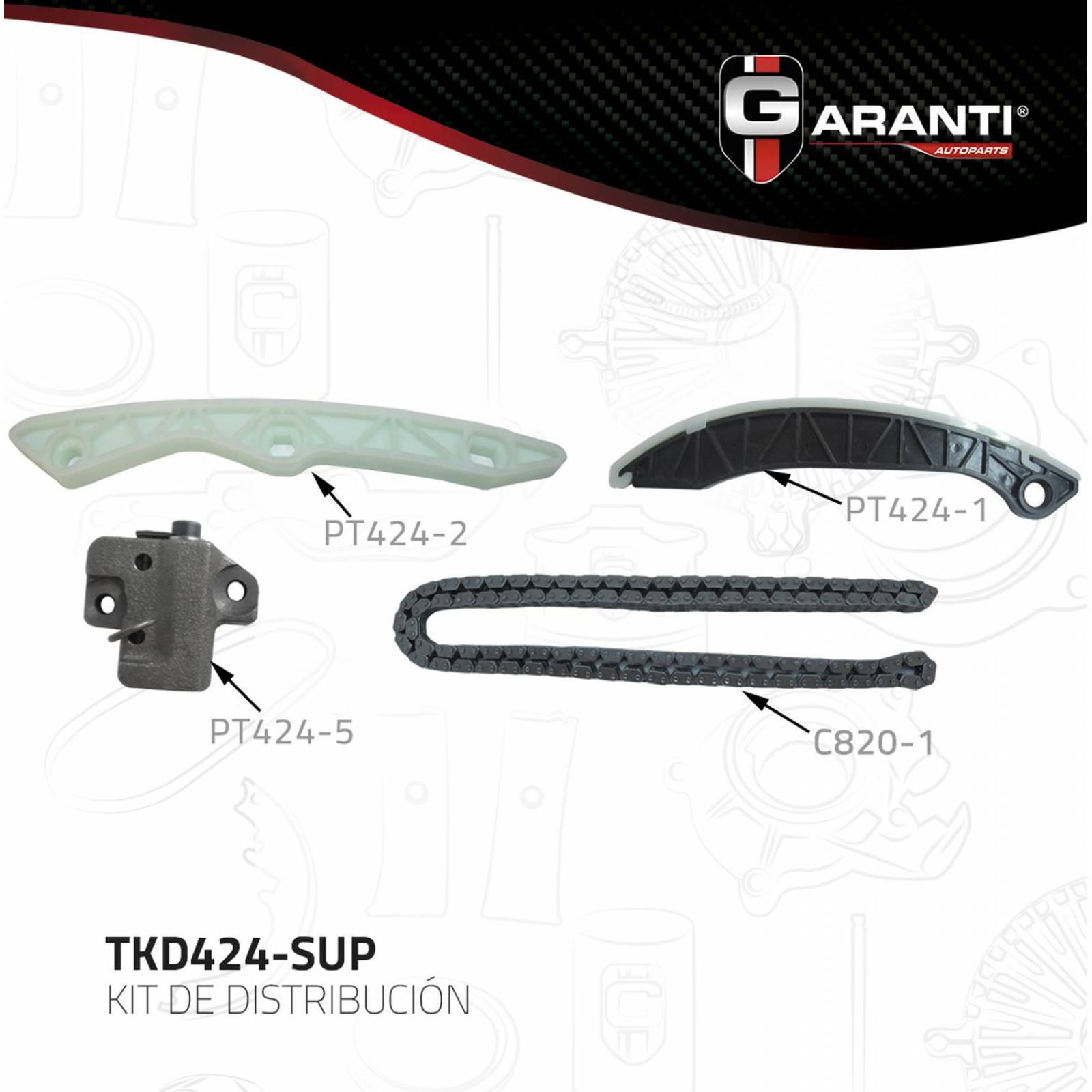 Kit Distribucion Para Jeep Patriot 2007 - 2017 (Garanti) 