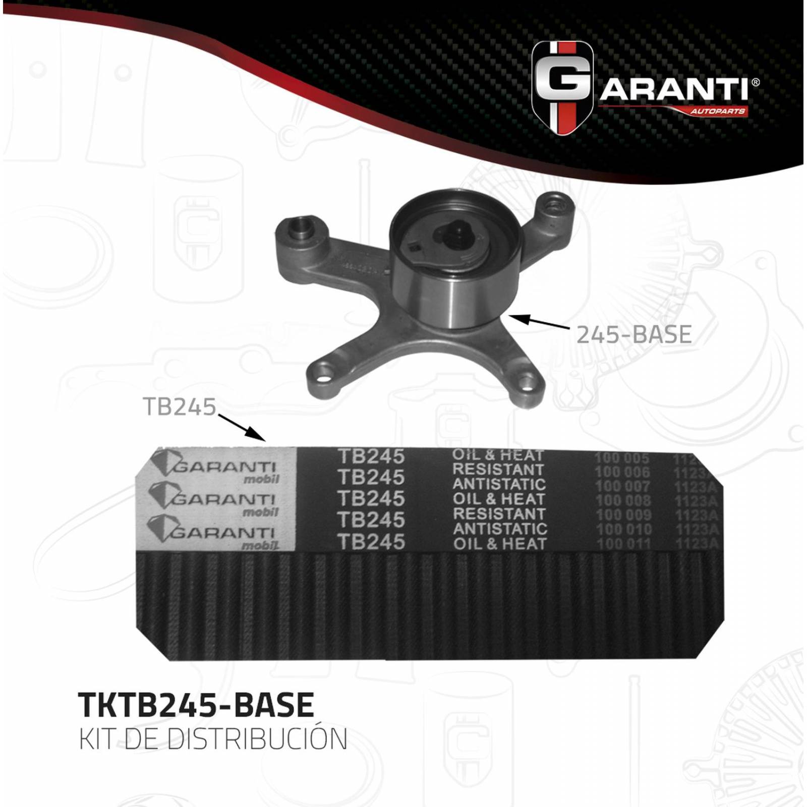 Kit Distribucion Para Plymouth Breeze 1996 - 1999 (Garanti) 