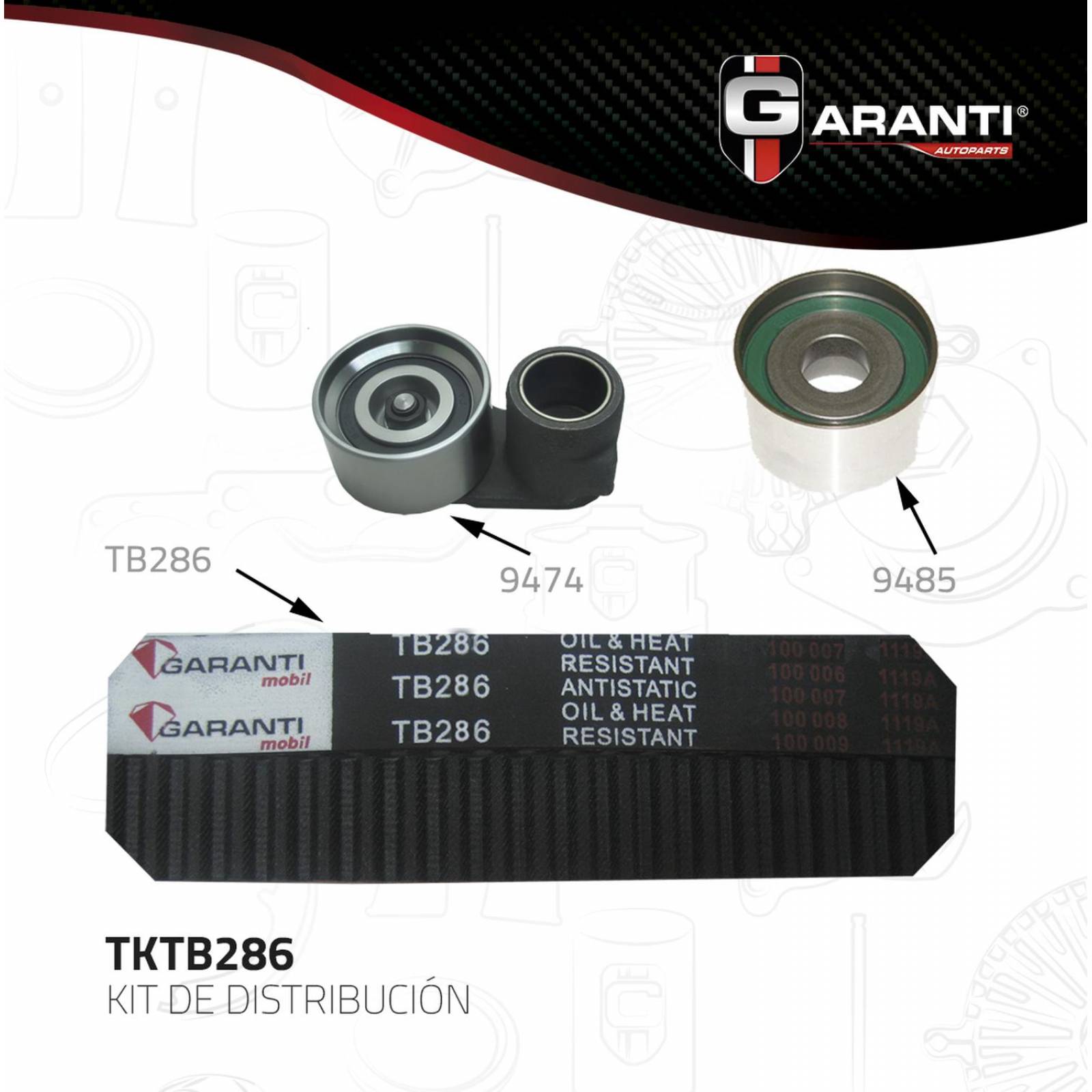 Kit Distribucion Para Acura Cl 1998 - 2003 (Garanti) 