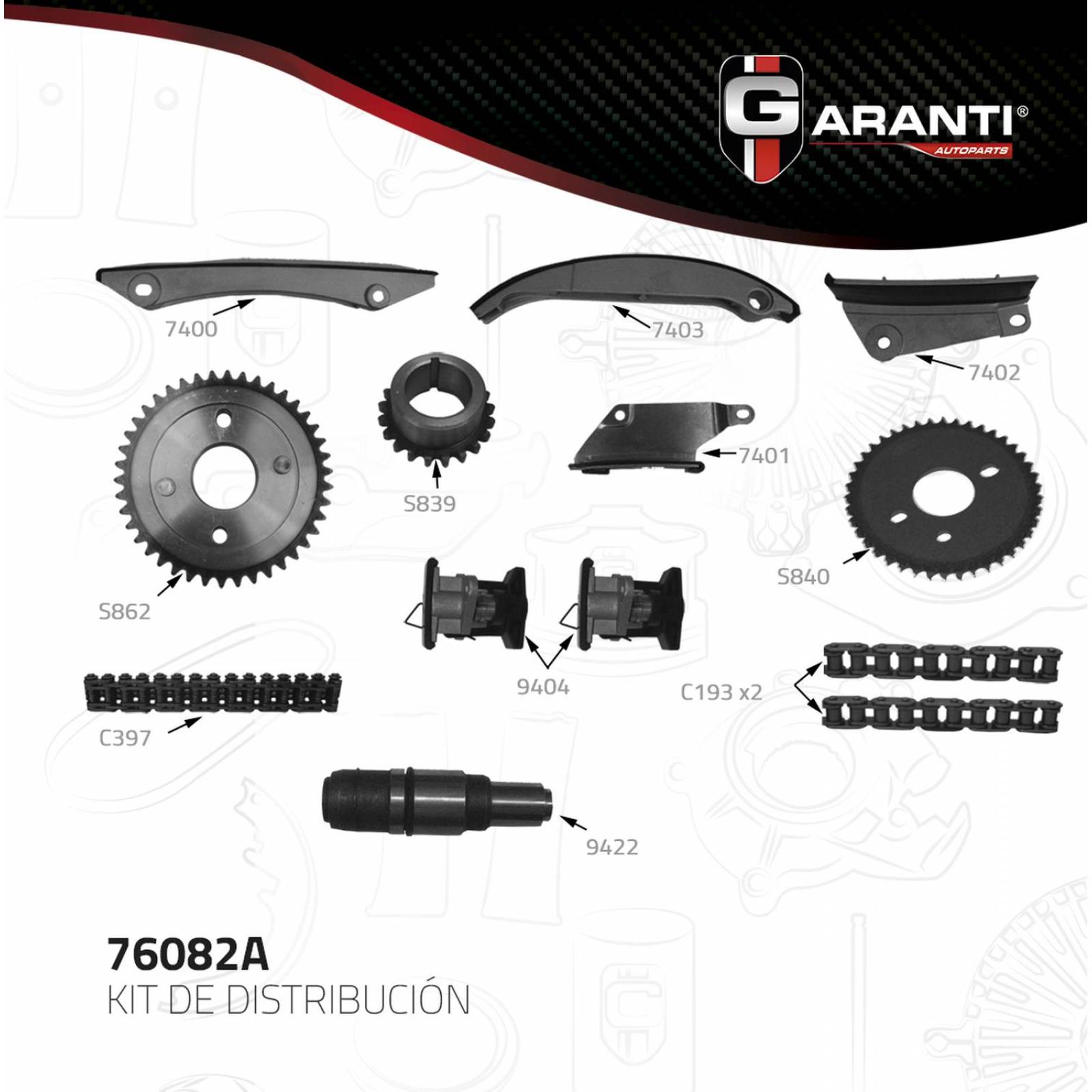 Kit Distribucion Para Dodge Charger 2006 - 2007 (Garanti) 