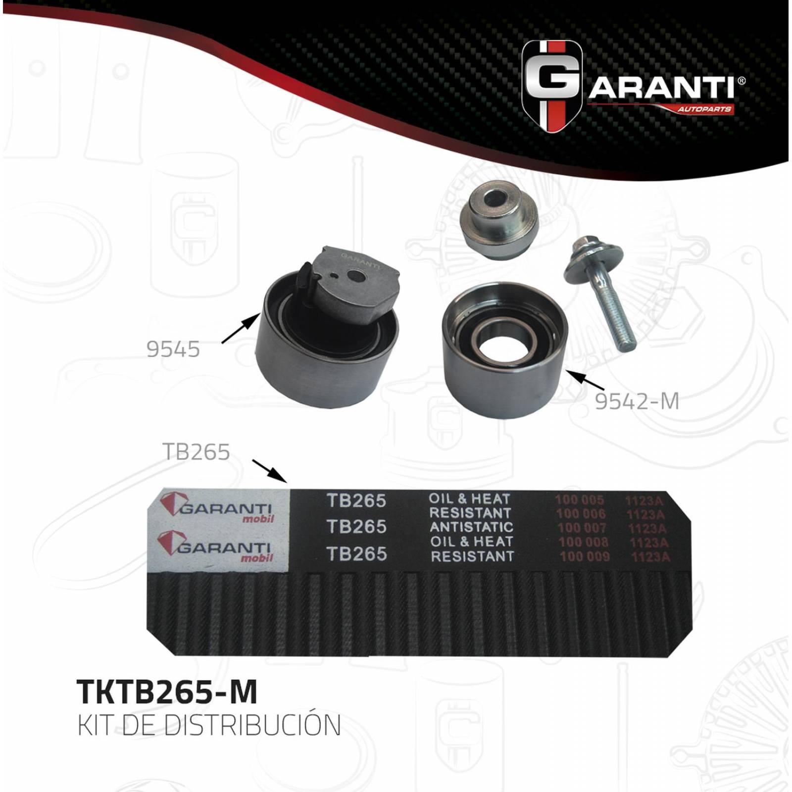Kit Distribucion Para Chrysler Pt Cruiser 2001 - 2002 (Garanti) 