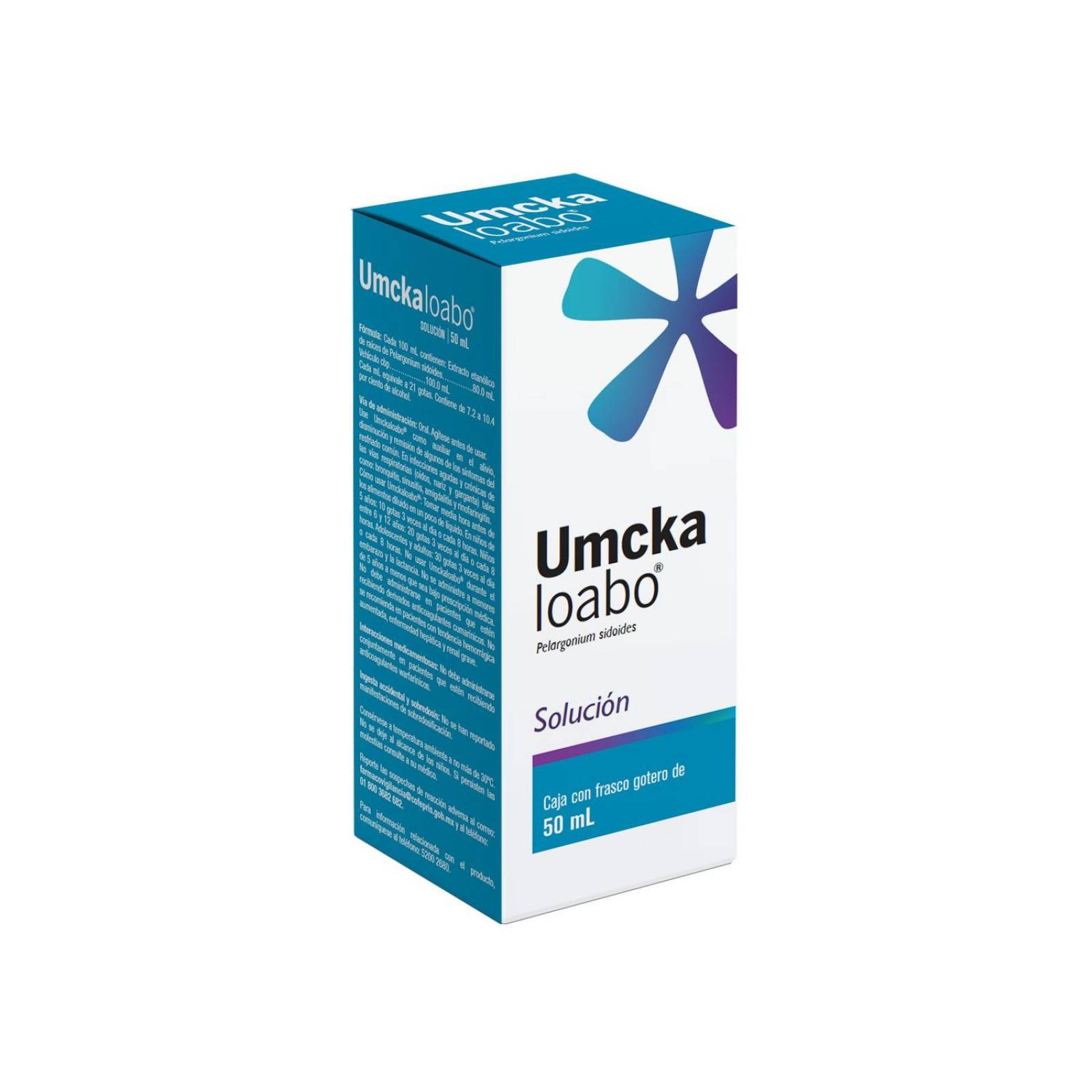 FRM-Umckaloabo Solución 80 mL Caja Con Frasco Con 50 mL 