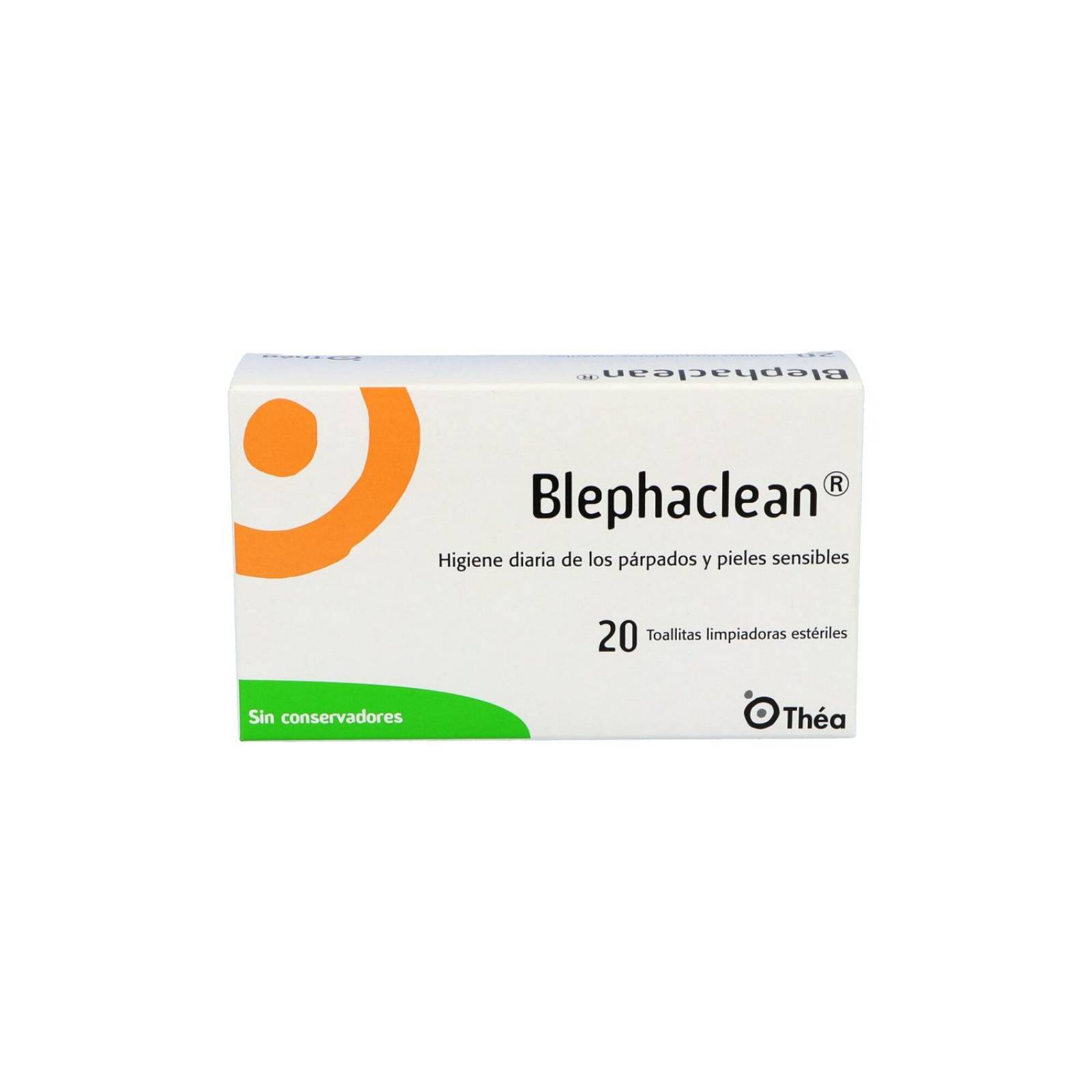 Blephaclean Toallitas Limpiadoras Estériles Caja Con 20 Piezas 