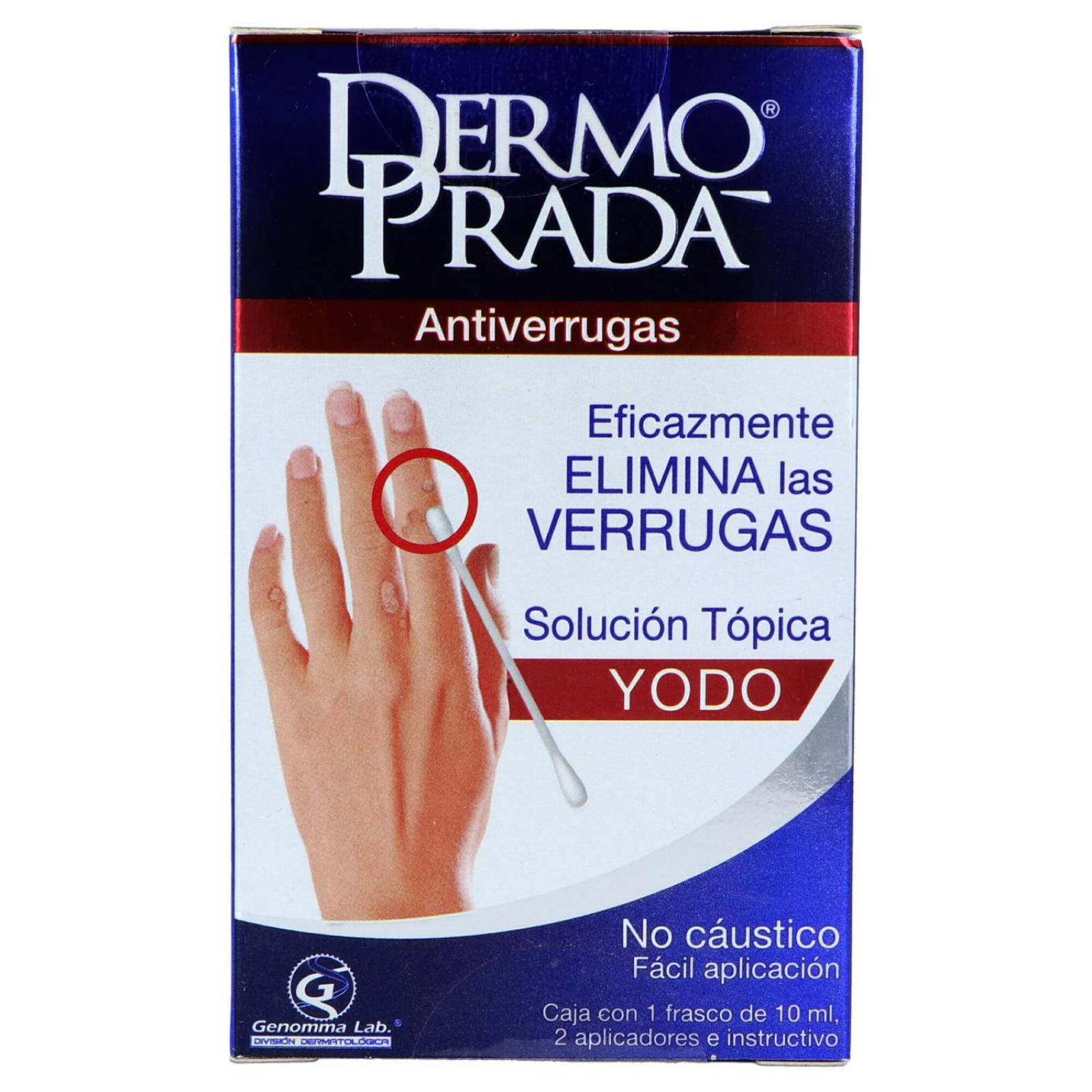 Dermo Prada Caja Con Frasco De 10 mL Y 2 Aplicadores 