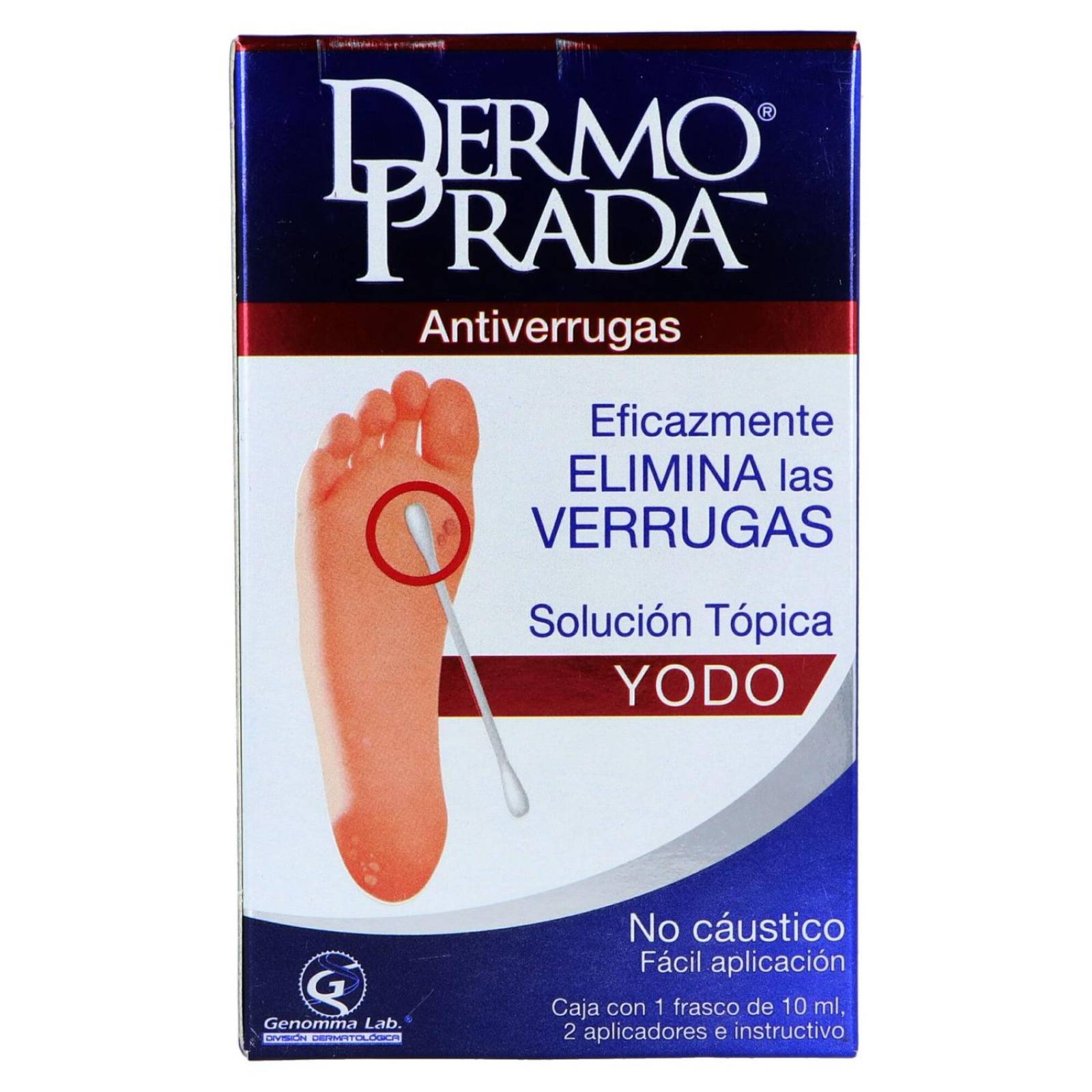 Dermo Prada Caja Con Frasco De 10 mL Y 2 Aplicadores 