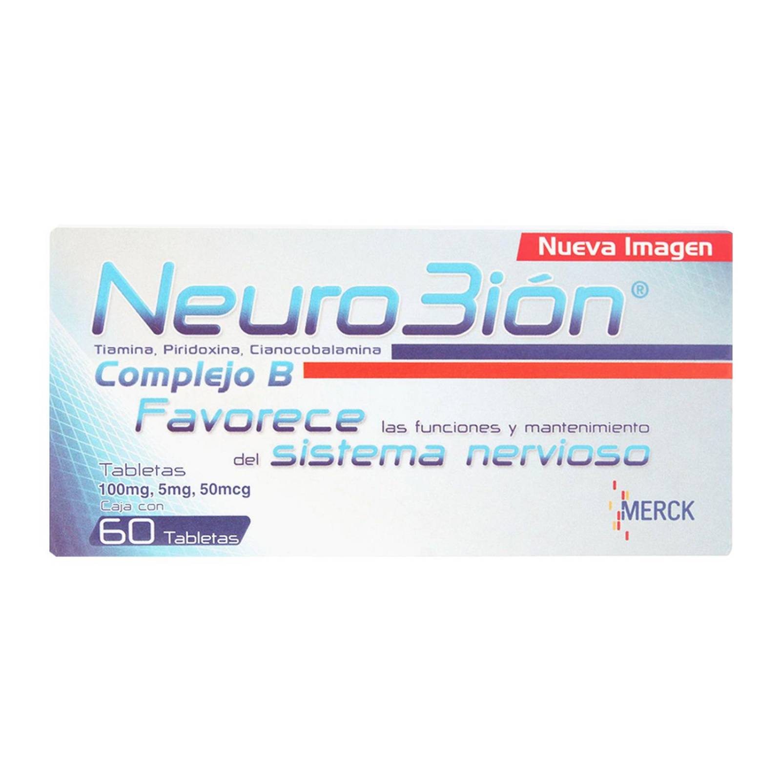 Neurobion Complejo B Caja Con 60 Tabletas 
