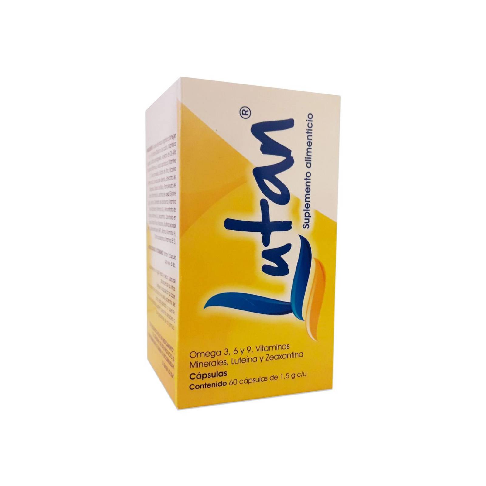 Lutan Suplemento Alimenticio Con 60 Cápsulas 