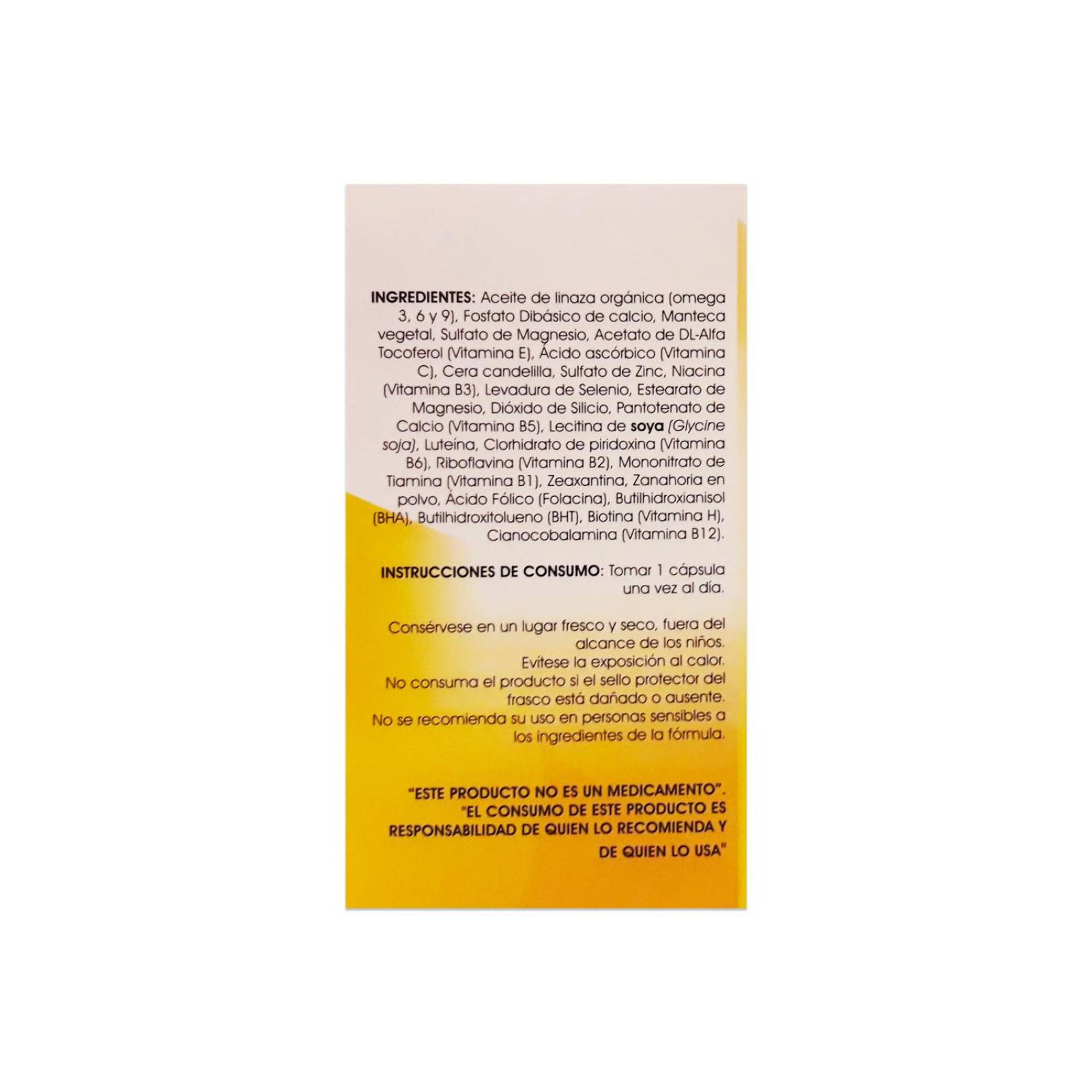 Lutan Suplemento Alimenticio Con 60 Cápsulas 