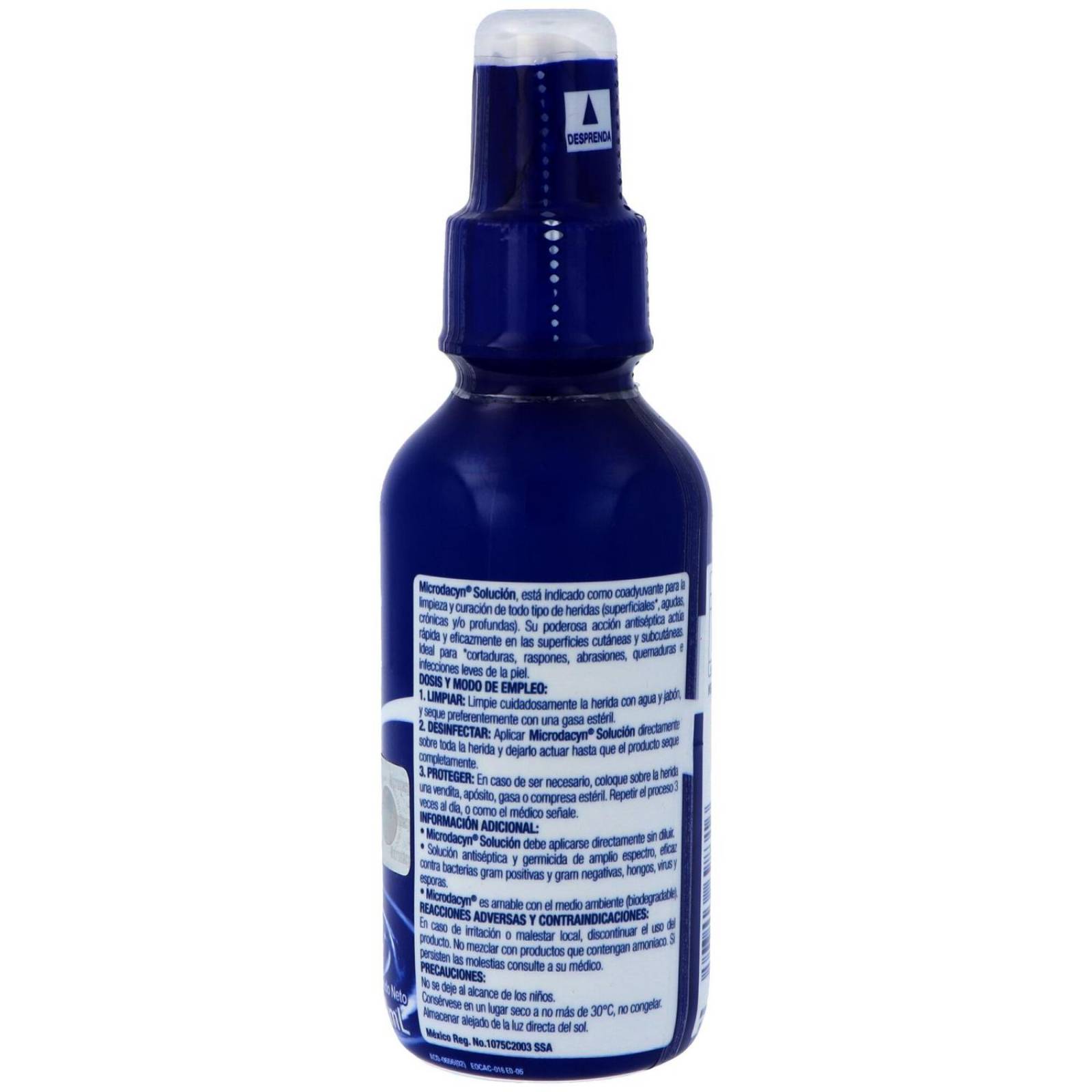 Microdacyn Frasco Spray Con 120 mL 