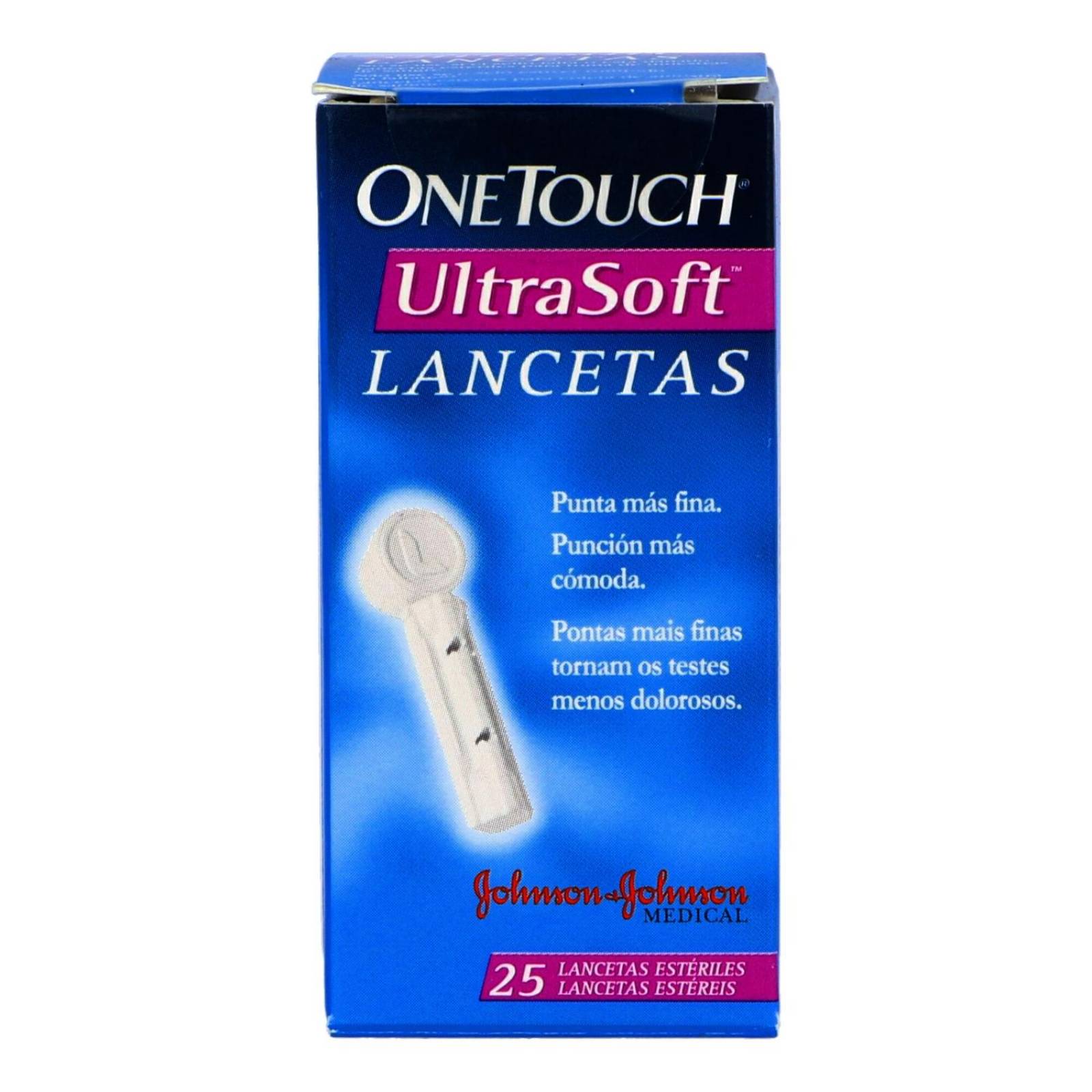 One Touch Lancetas Ultra-Soft Caja Con 25 Lancetas 