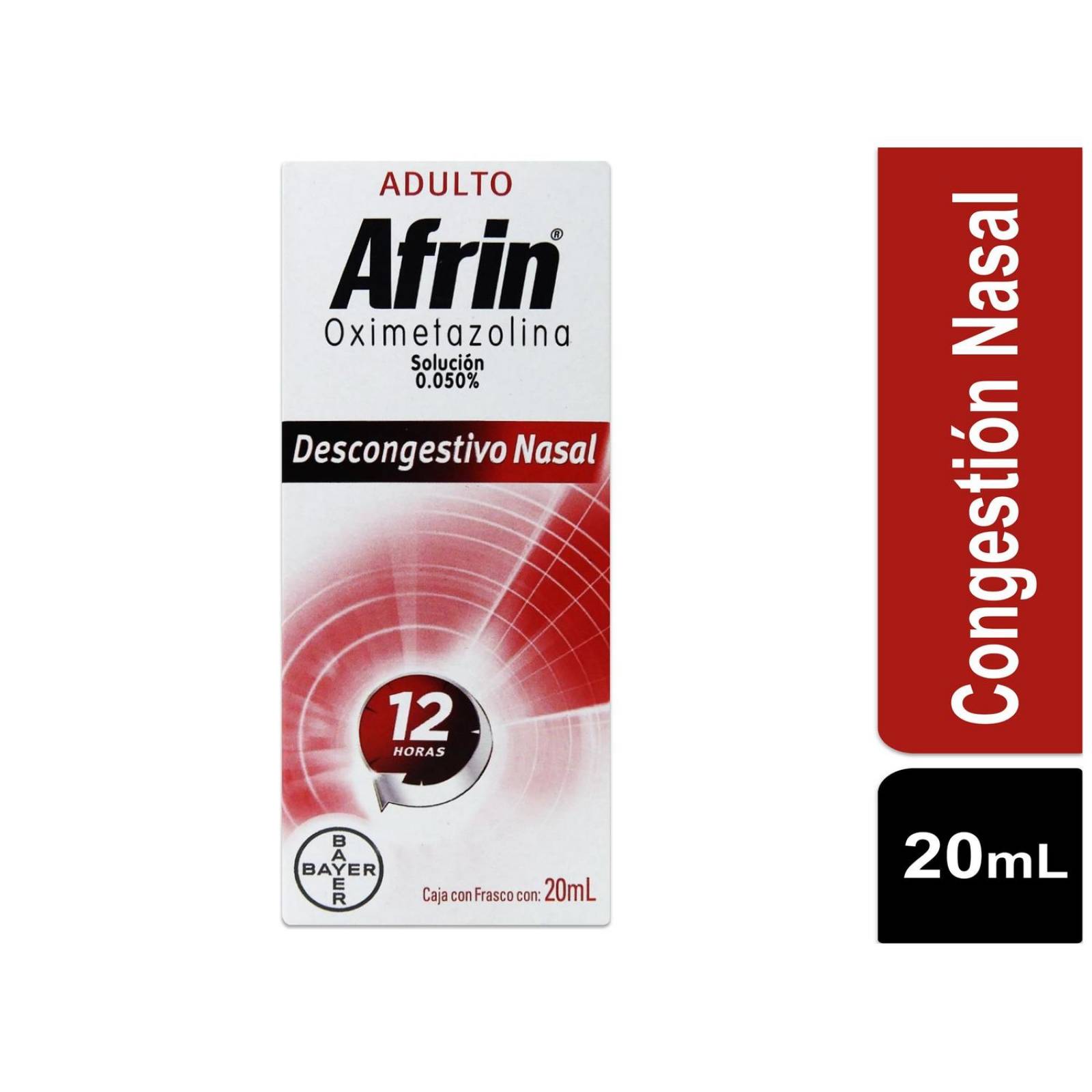 Afrin Adulto Caja Con Frasco Spray Con 20 mL 