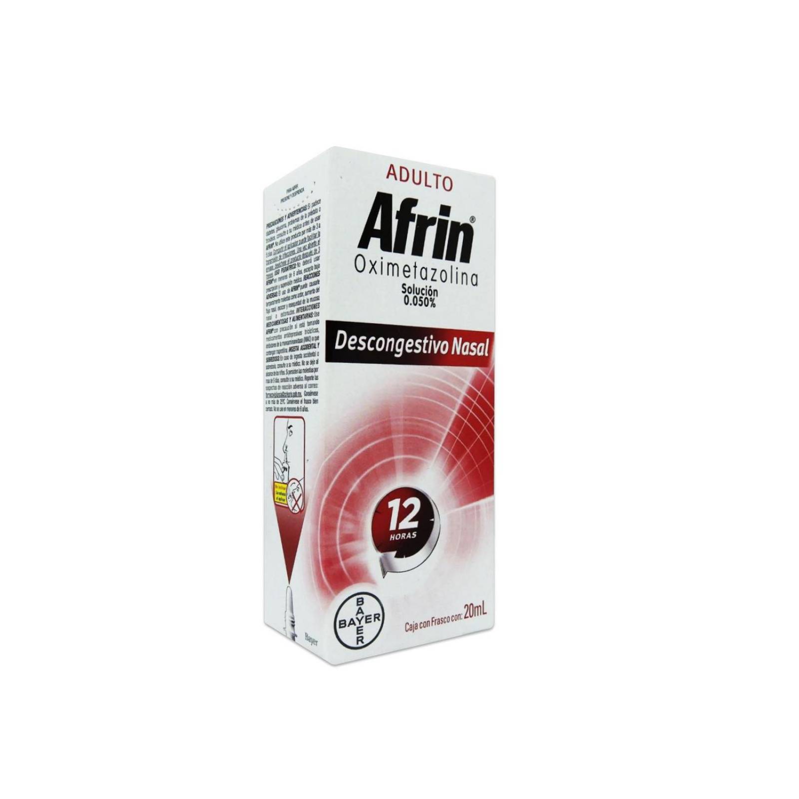 Afrin Adulto Caja Con Frasco Spray Con 20 mL 