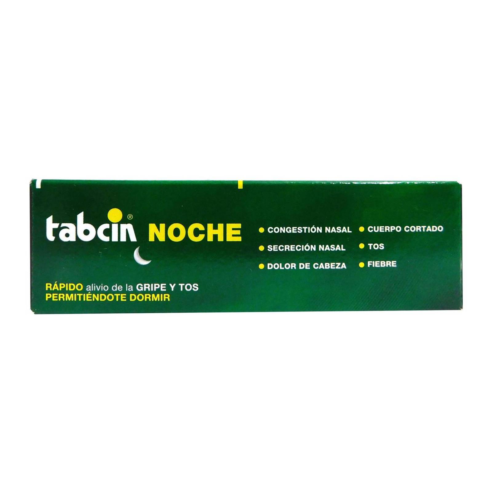 Tabcin Noche 250 mg Caja Con 12 Cápsulas 