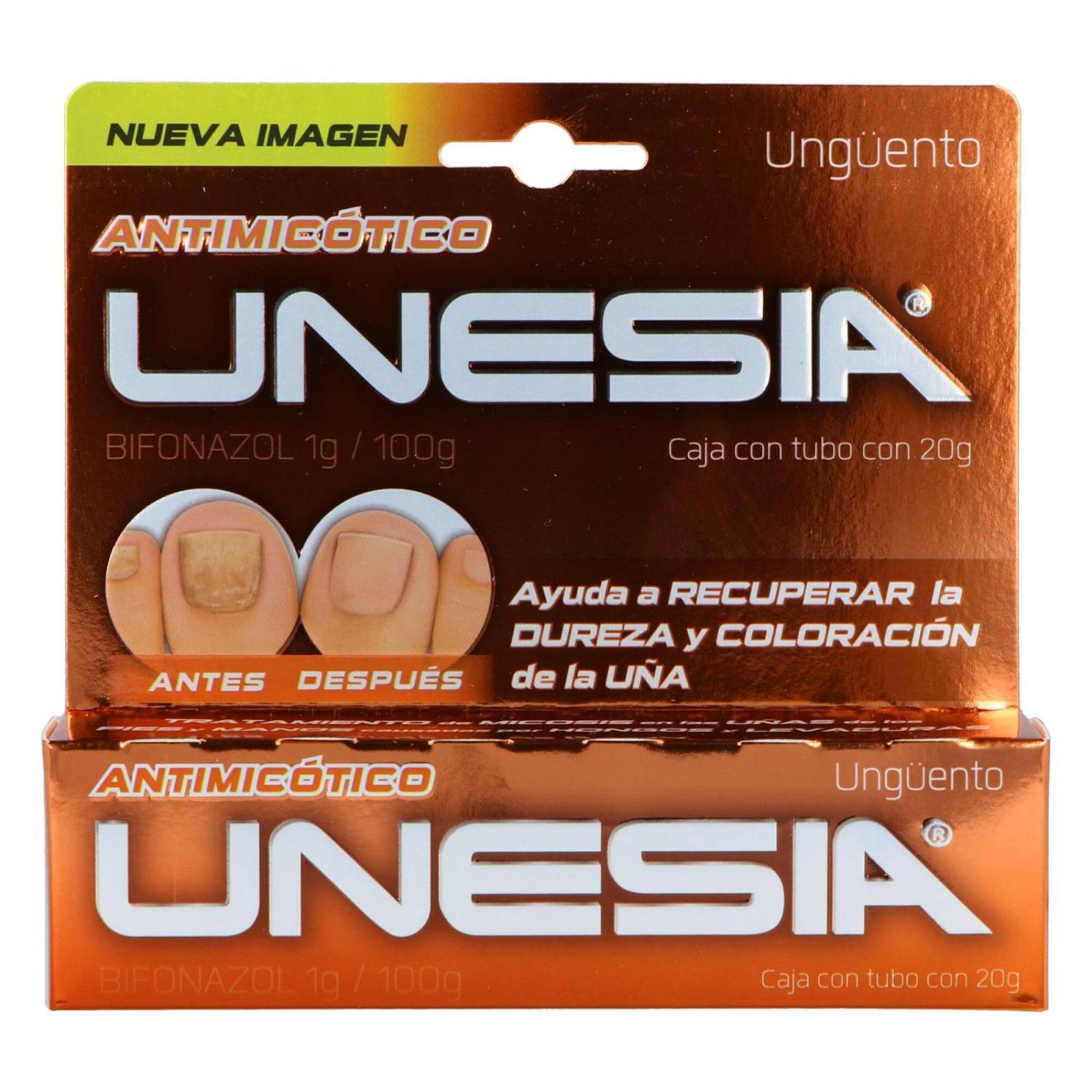 Unesia Ungüento Caja Con Tubo Con 20 g 