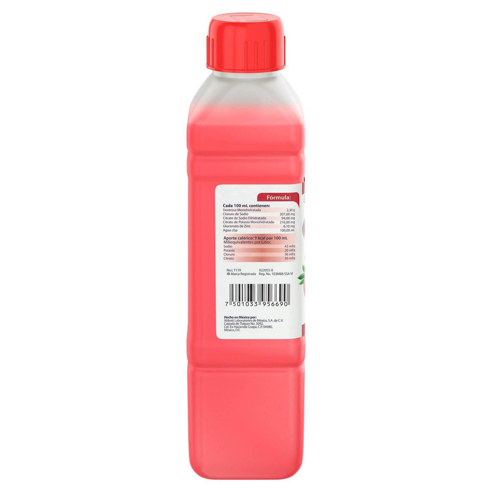 FRM-Pedialyte SR 45 Sabor Fresa Frasco Con 500 mL 