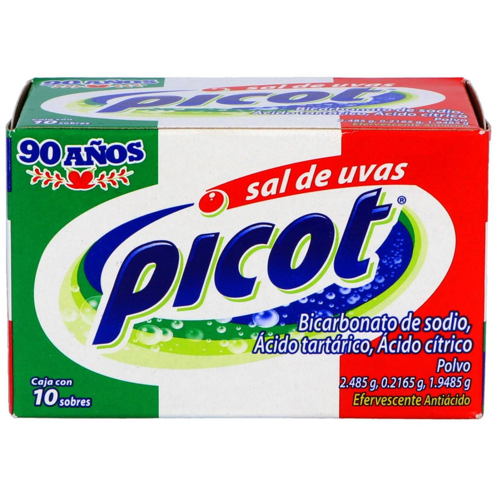 Sal De Uvas Picot 5 g Caja Con 10 Sobres 