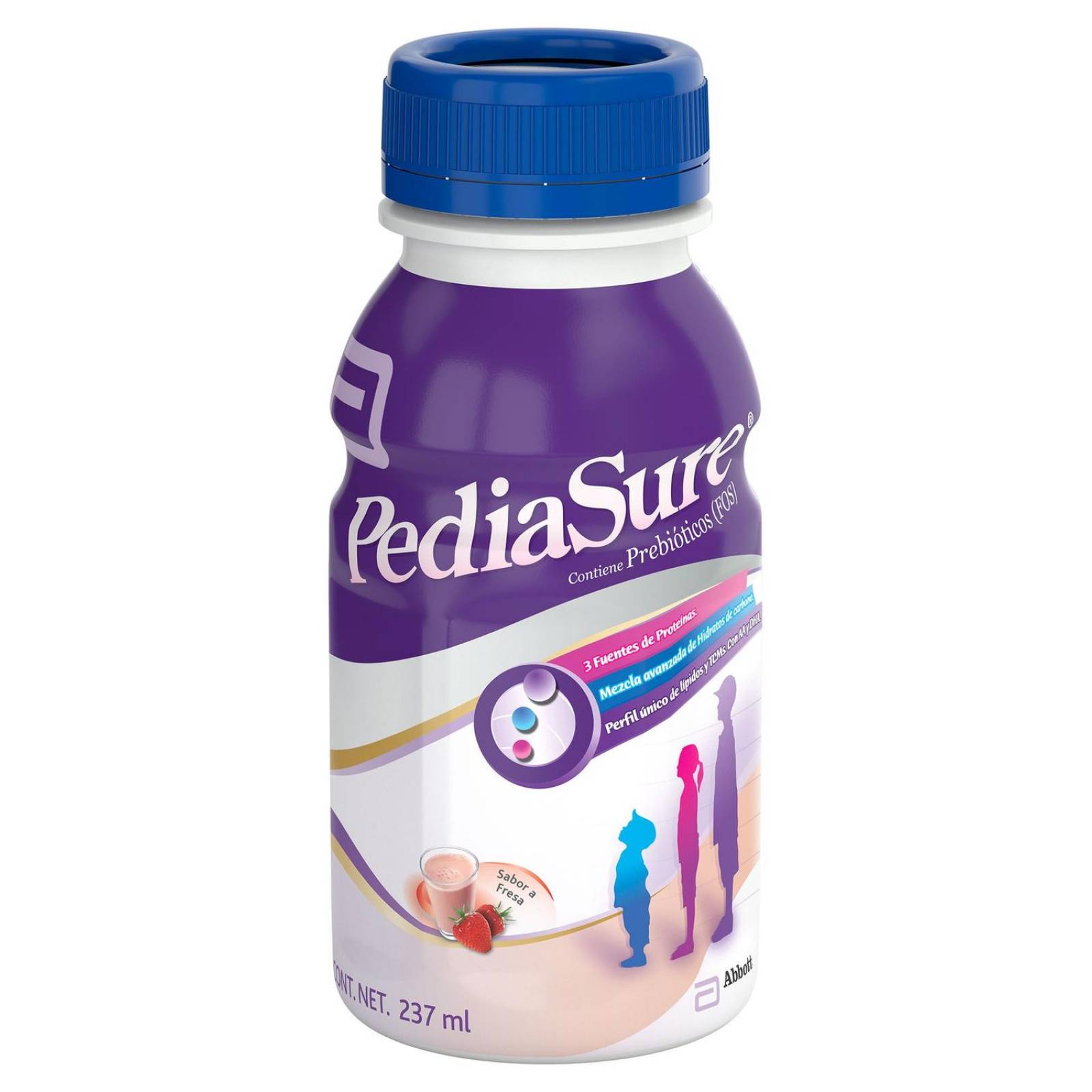 FRM-Pediasure Plus Envase Con 237 mL Sabor A Fresa 