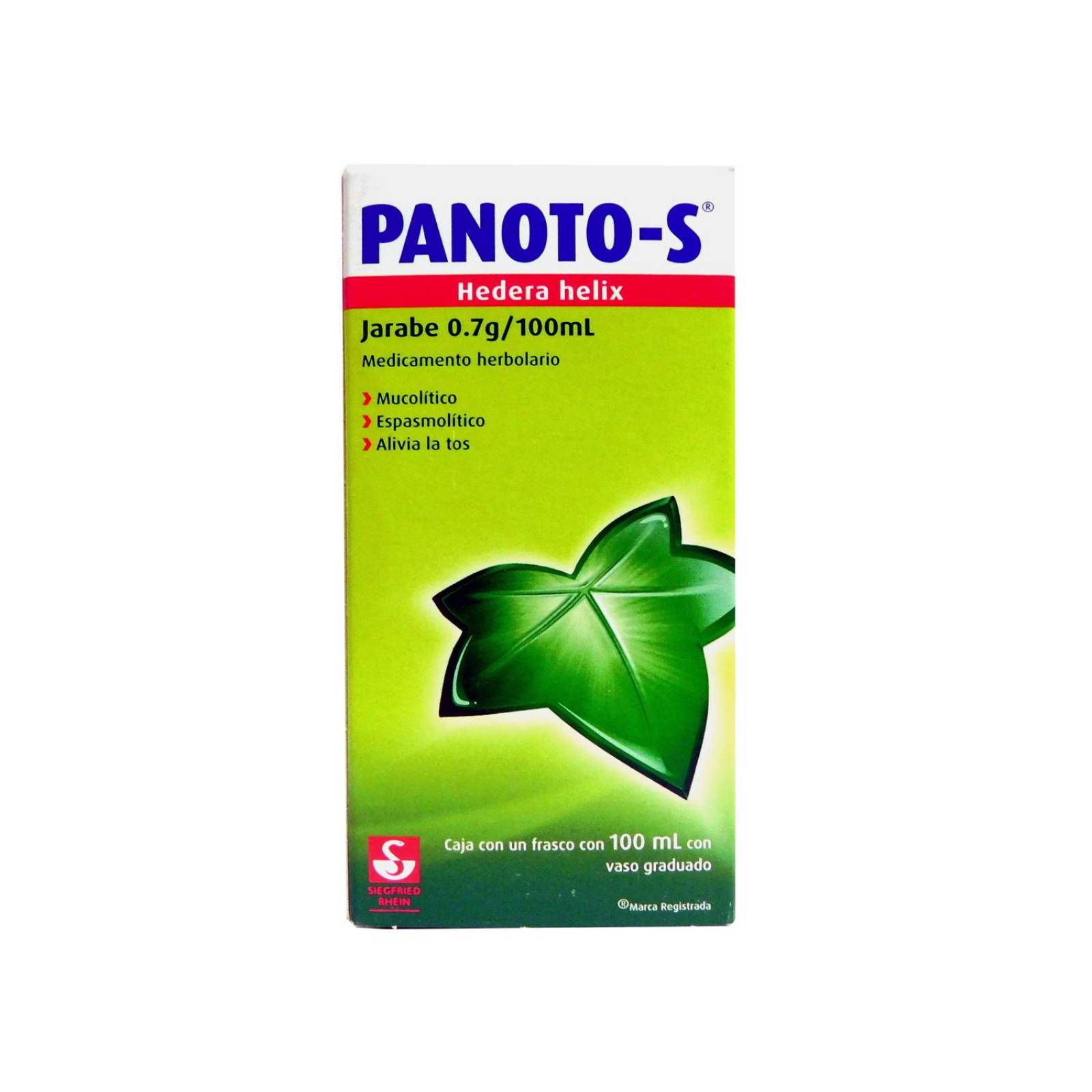 Panotos 0.7 g Frasco Jarabe Con 100 mL 