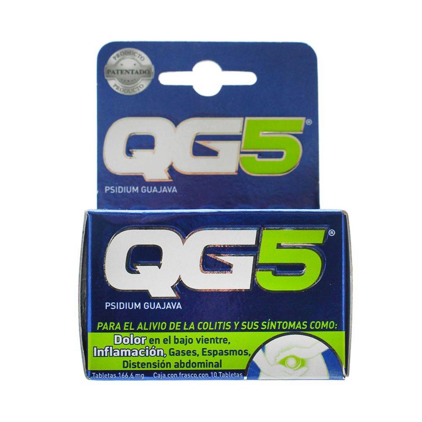 QG5 Caja Con Frasco Con 10 Tabletas 