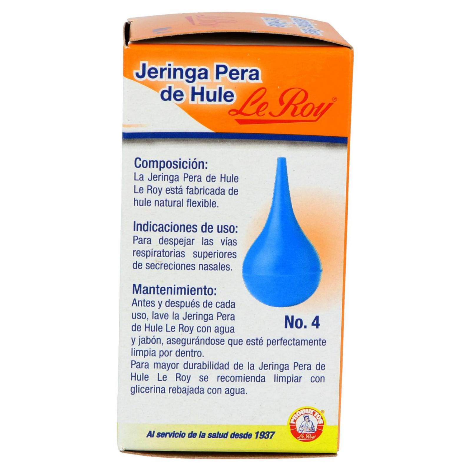 Le Roy Pera De Hule No. 4 Caja Con 1 Pieza 