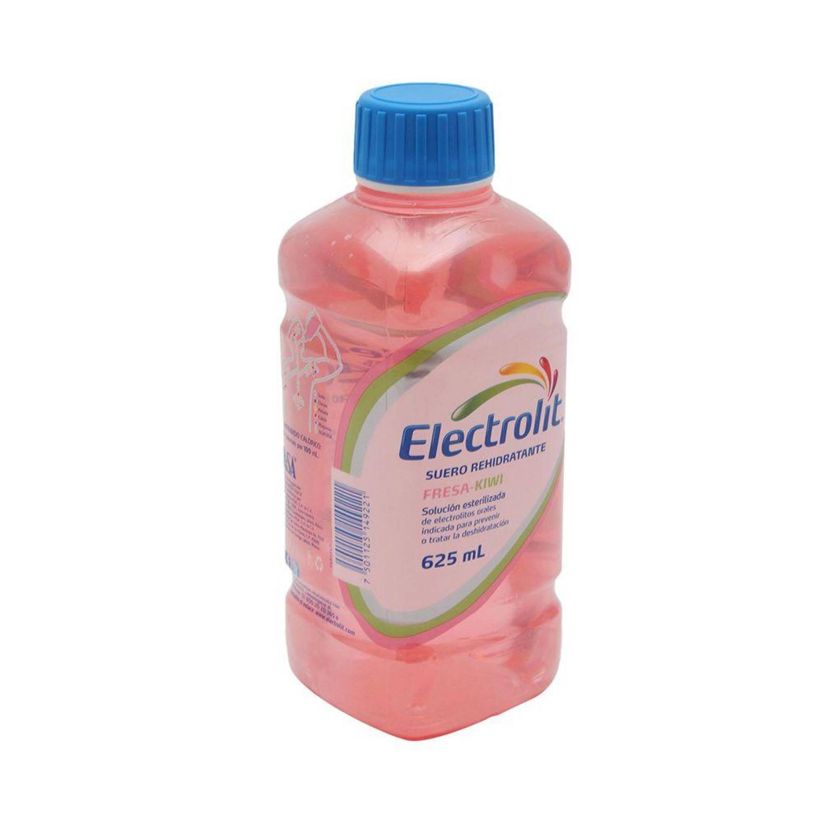 Electrolit Suero Rehidratante Botella Con 625ml Sabor Fresa- 