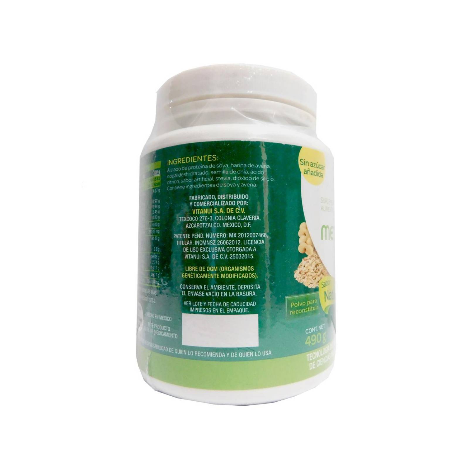 Metamix 5 Tarro con 490g Sabor Natural 