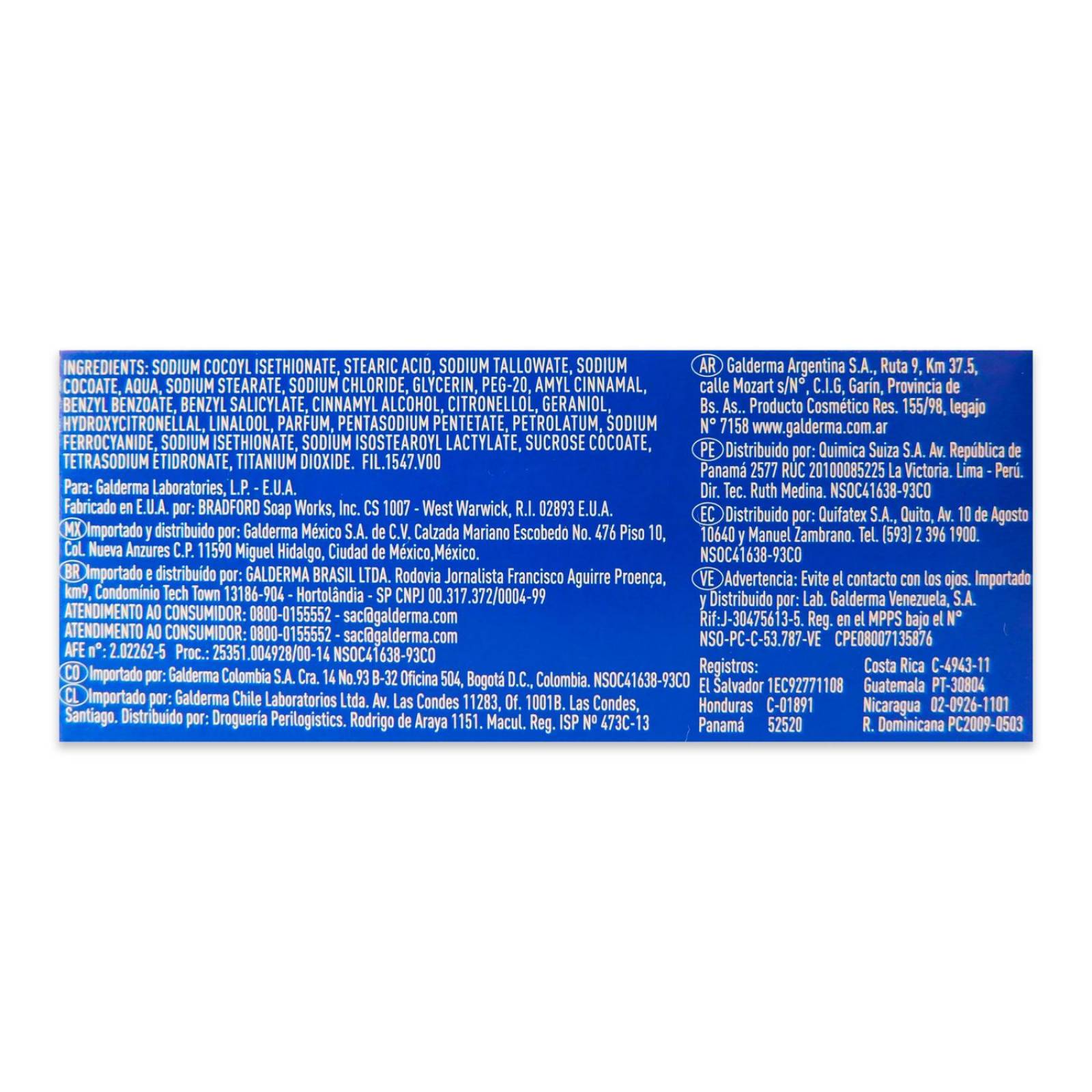 Cetaphil Barra Dermolimpiadora Caja Con 1 Jabón 127 g 