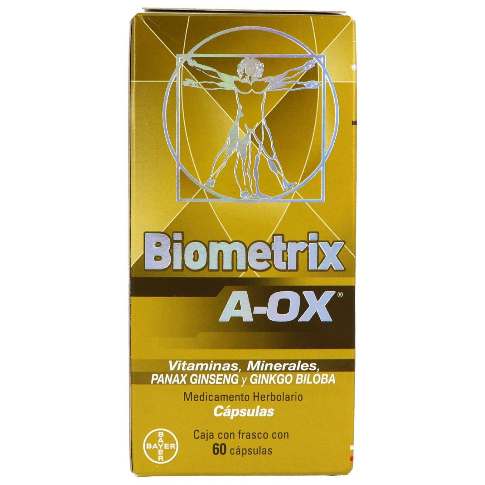 Biometrix AOX Caja Con Frasco Con 60 Cápsulas 