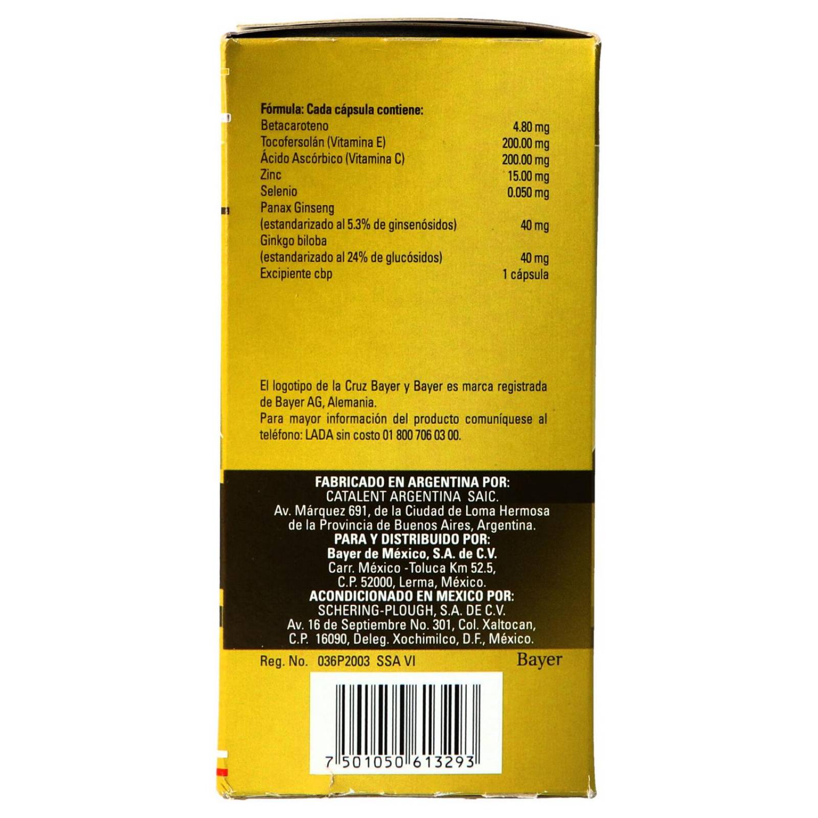 Biometrix AOX Caja Con Frasco Con 60 Cápsulas 