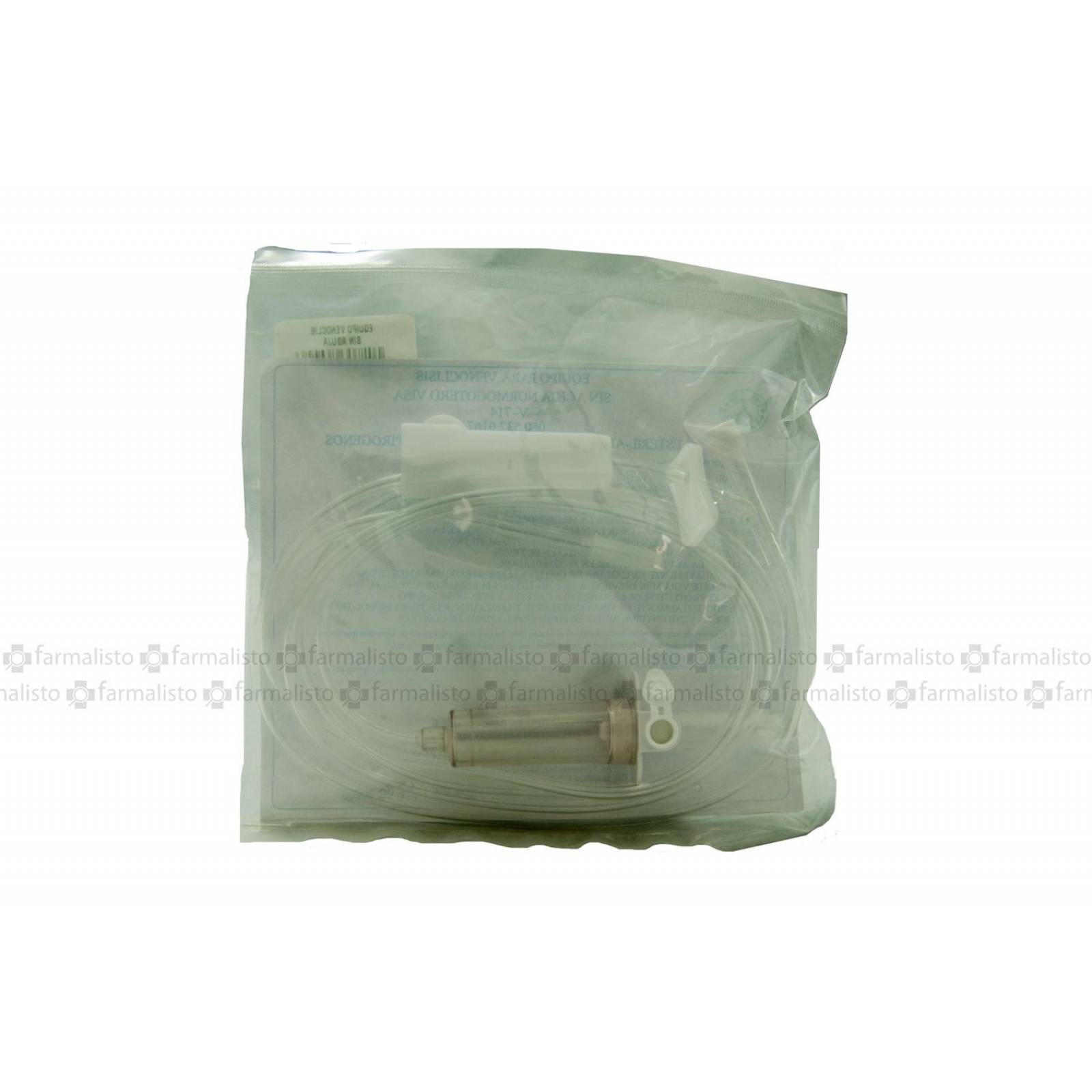 Equipo Para Venóclisis Sin Aguja Empaque Con 1 Pieza 