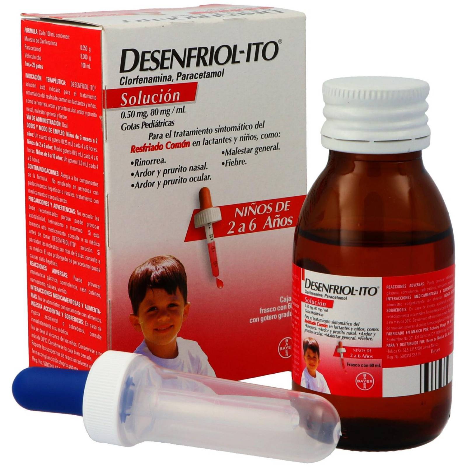 Desenfriolito Solución Caja Con Frasco Con 60 mL