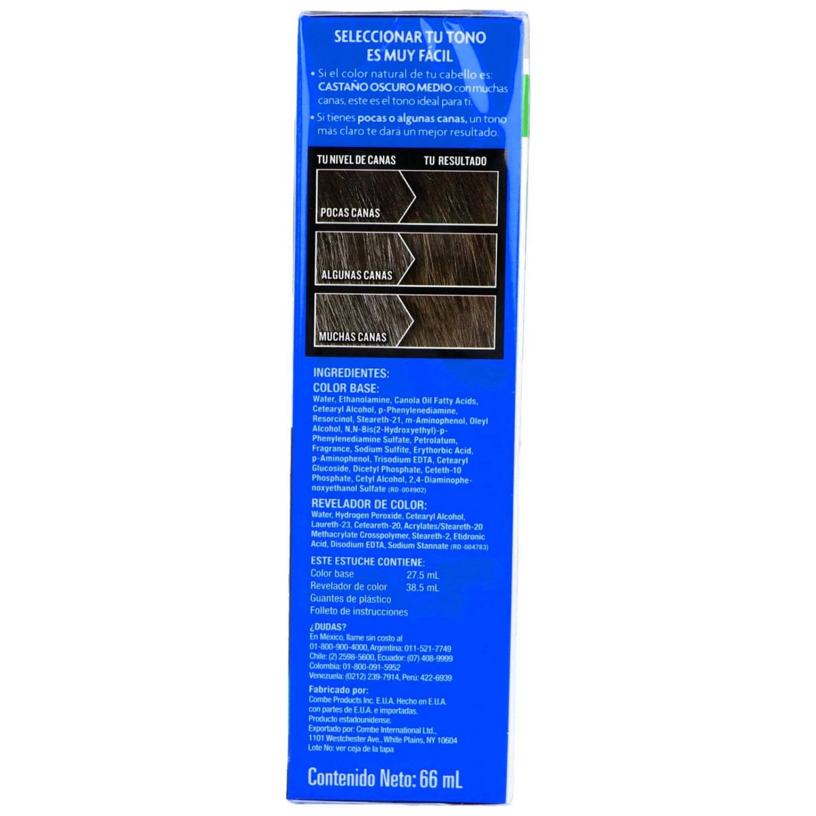 Tinte Just For Men Shampoo CAST-OSC 6 