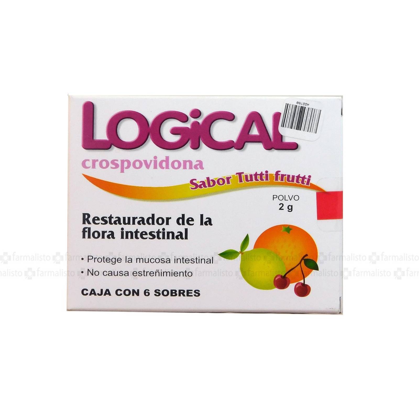Logical 2 g Polvo Caja Con 6 Sobres 