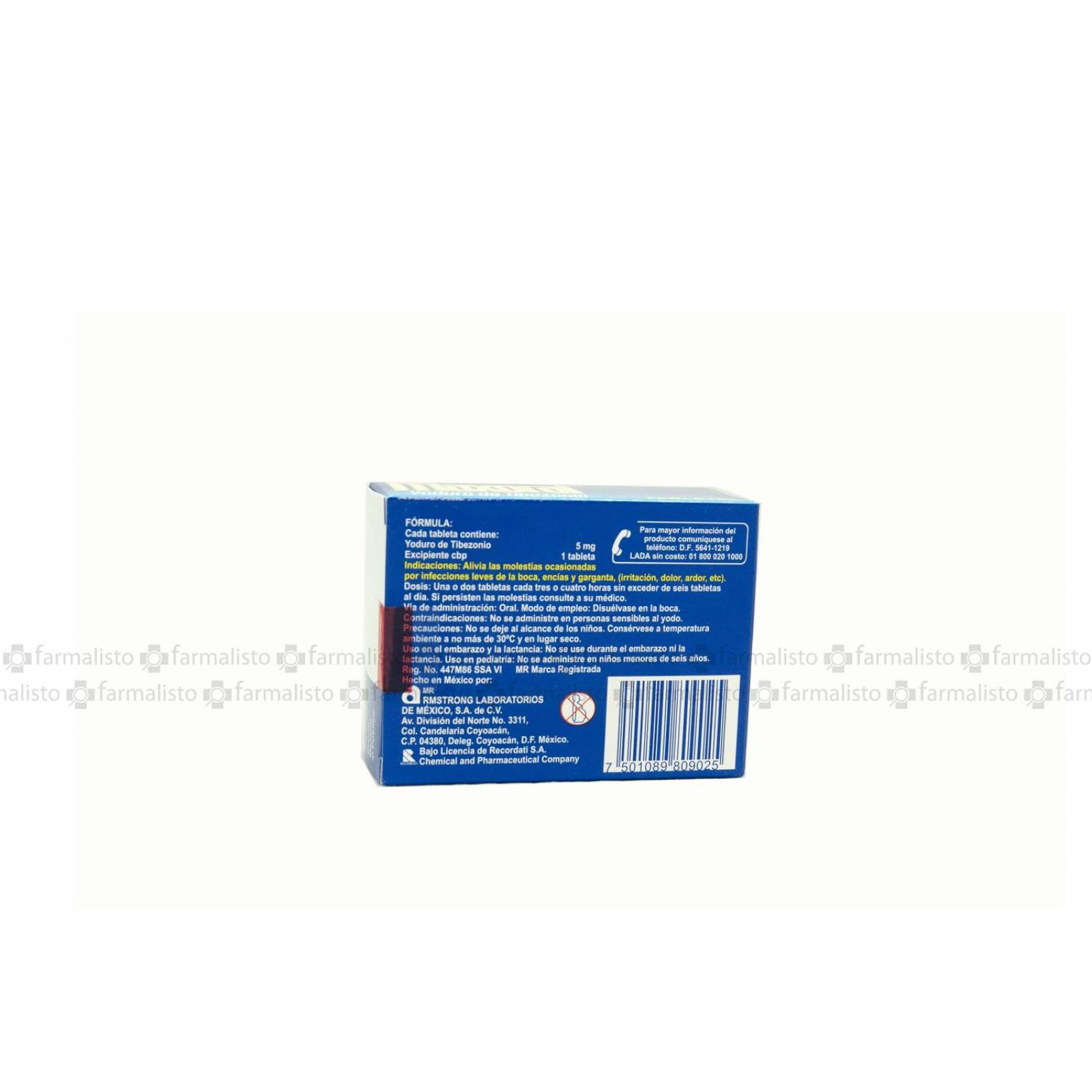 Maxoral 5mg Caja Con 24 Tabletas 