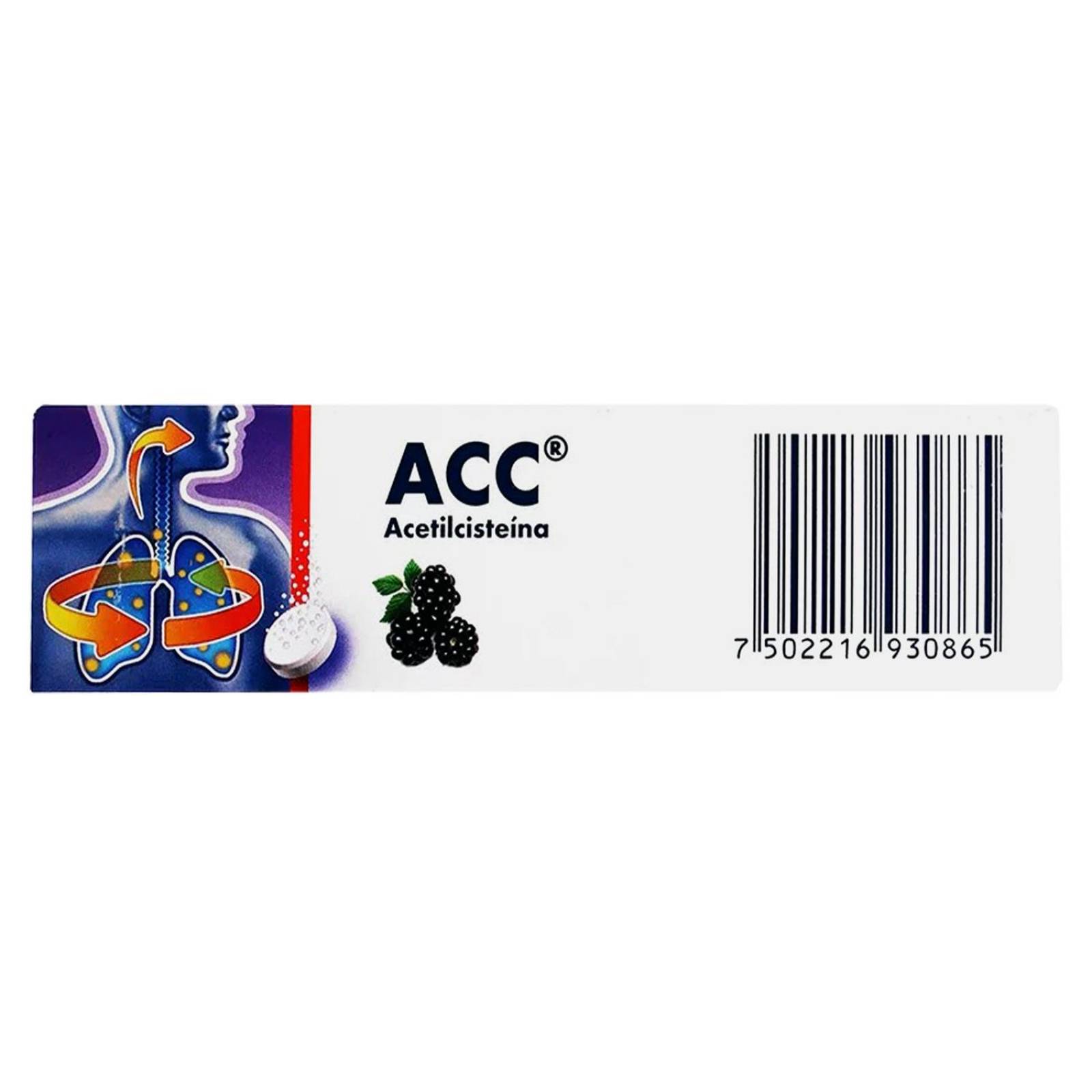 Acc 600 mg Caja Con Tubo Con 20 Tabletas 