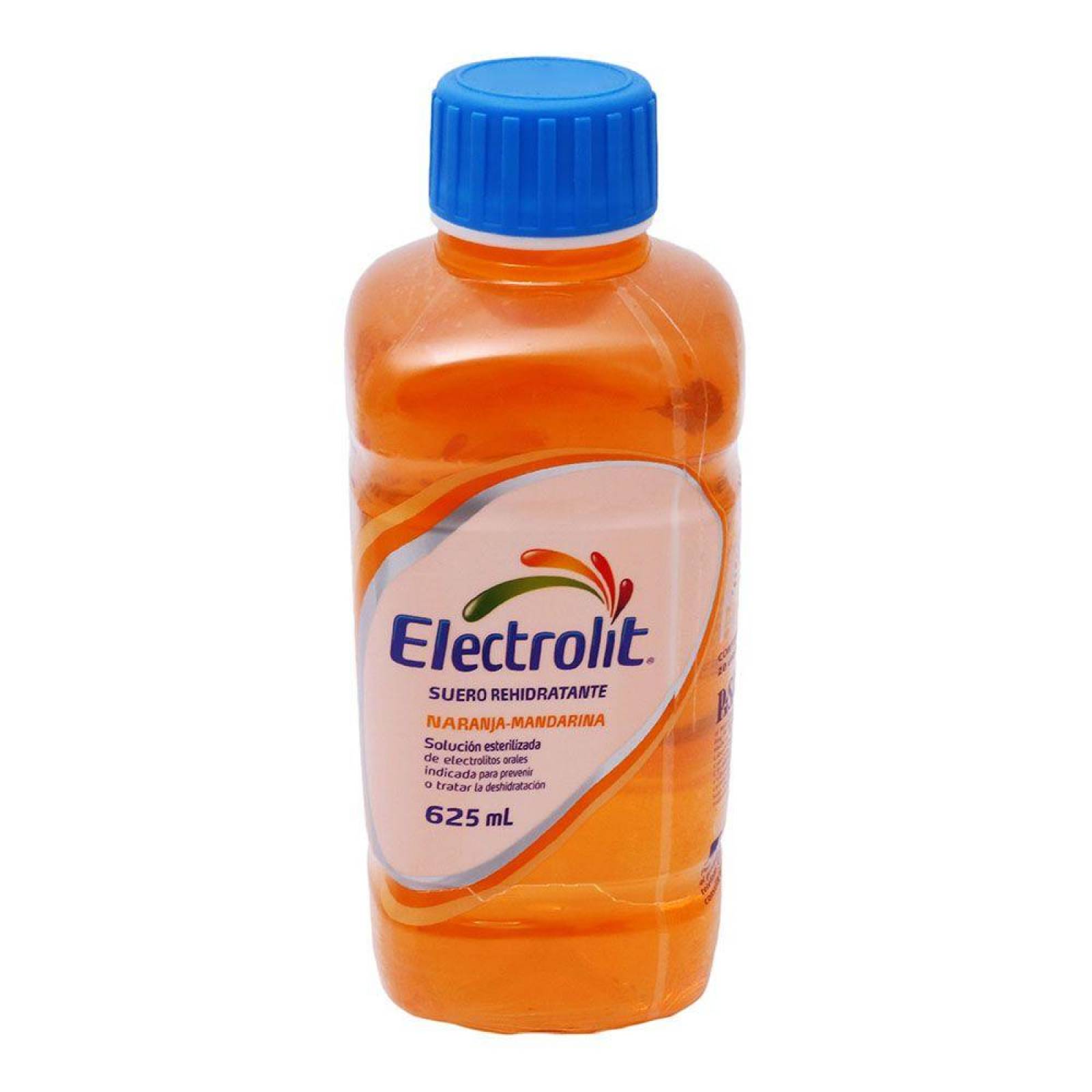 Electrolit Suero Rehidratante Botella Con 625mL Sabor Naranja- Mandarina 